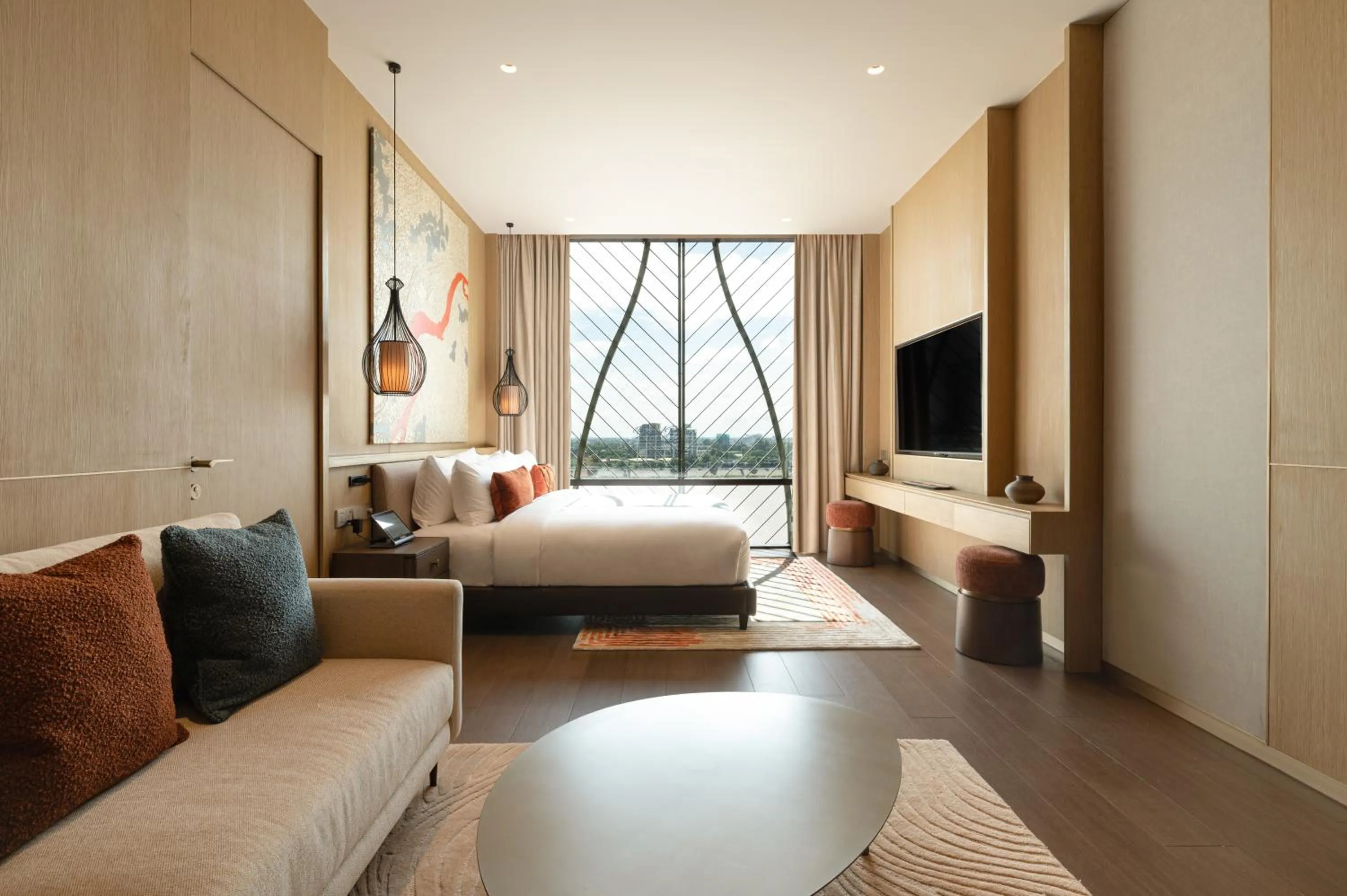 Bed in SOMA HOTEL Riverside