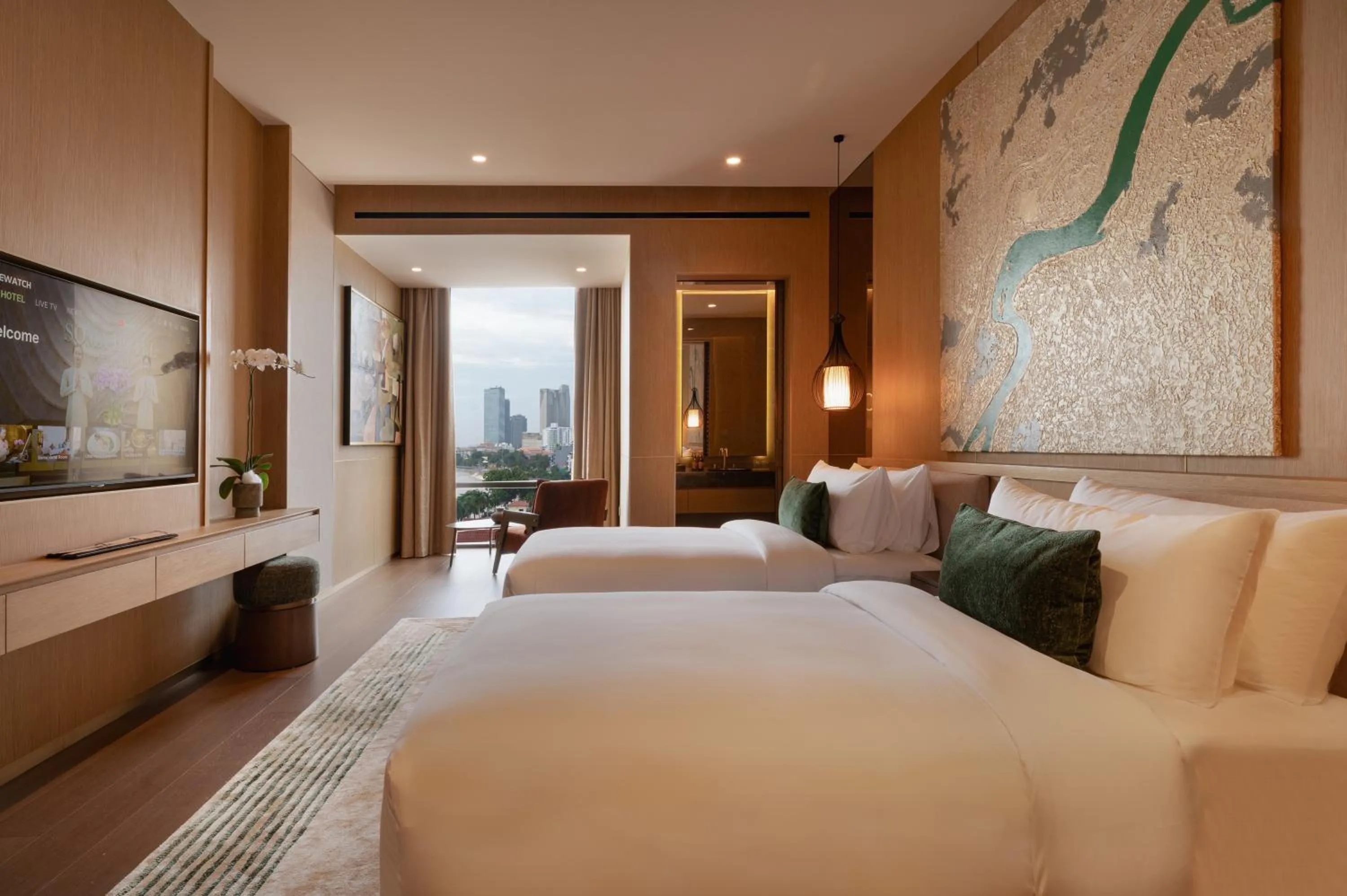 Bed in SOMA HOTEL Riverside