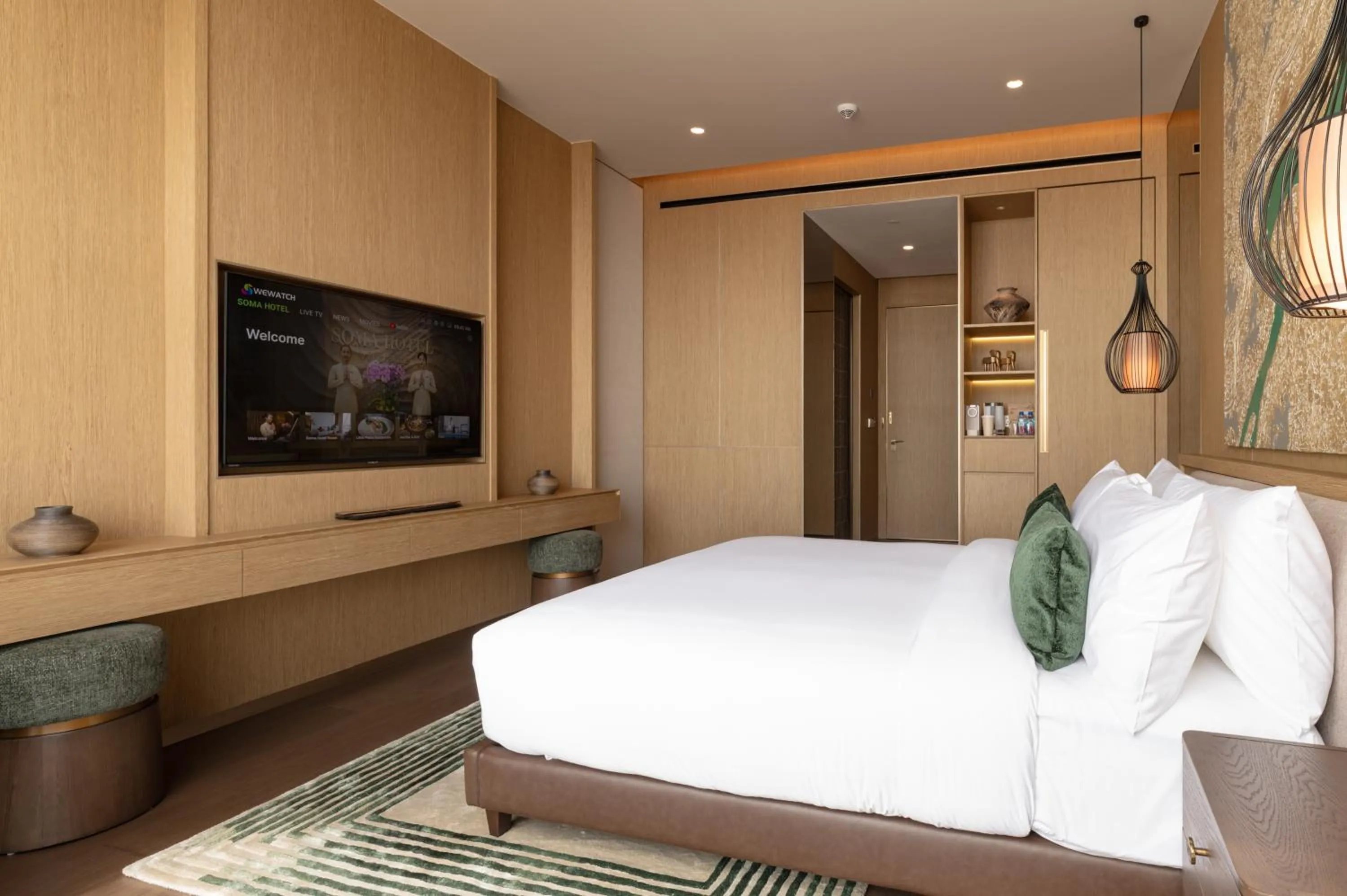 Bed in SOMA HOTEL Riverside