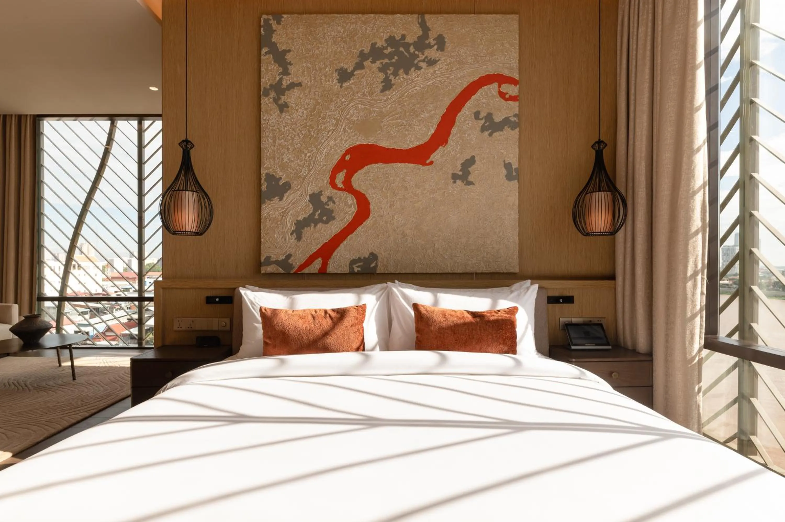 Bed in SOMA HOTEL Riverside