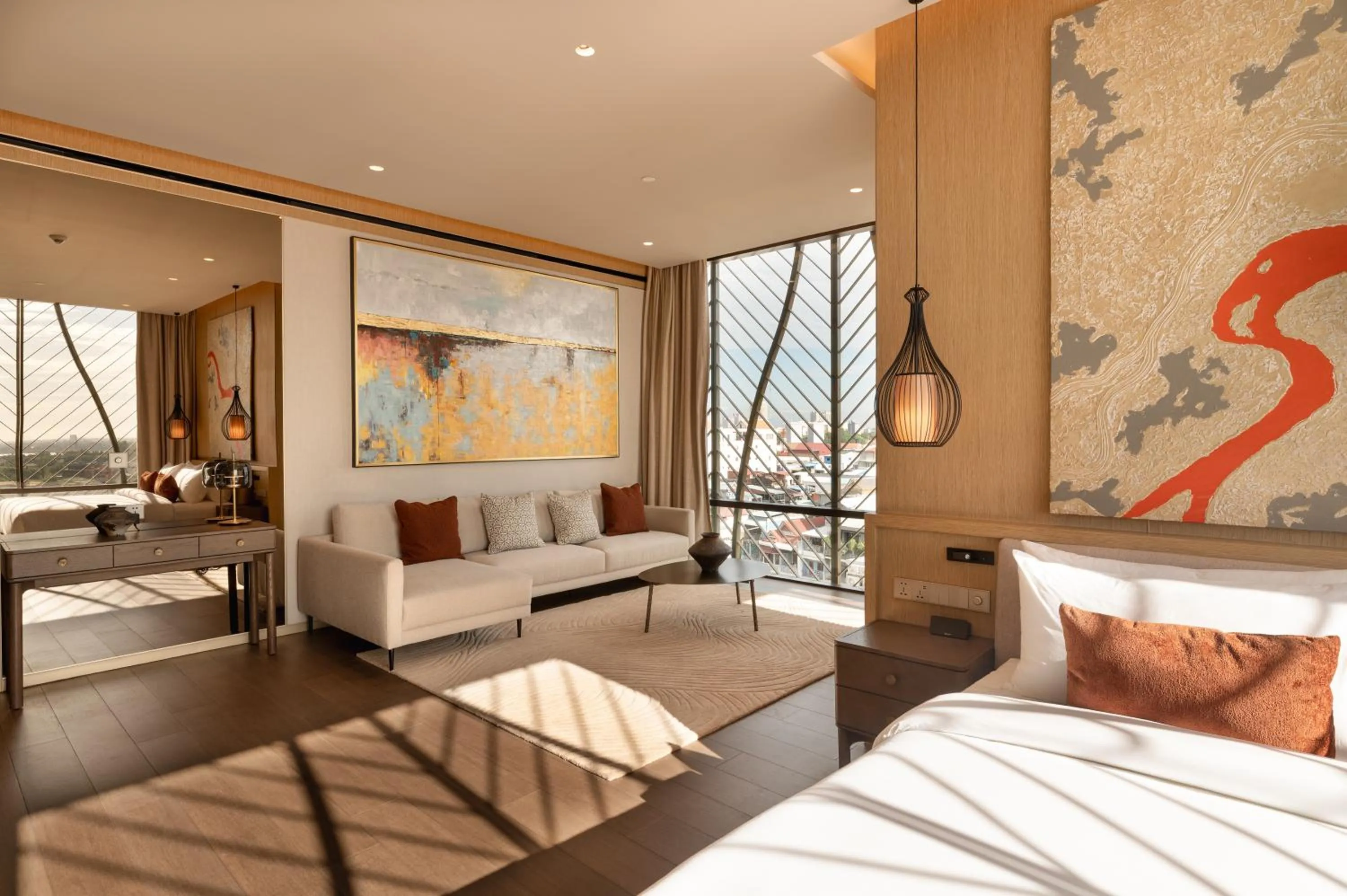 Bed in SOMA HOTEL Riverside