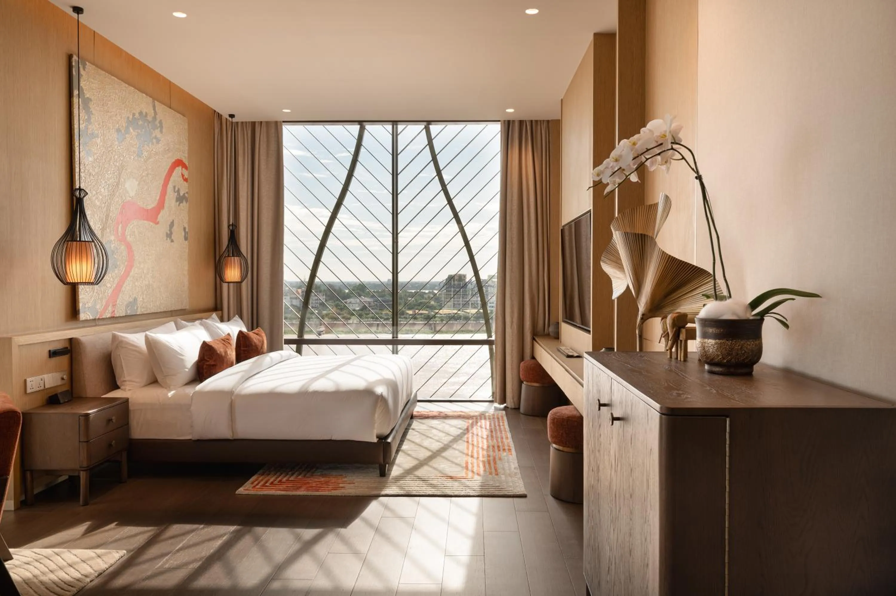 Bed in SOMA HOTEL Riverside