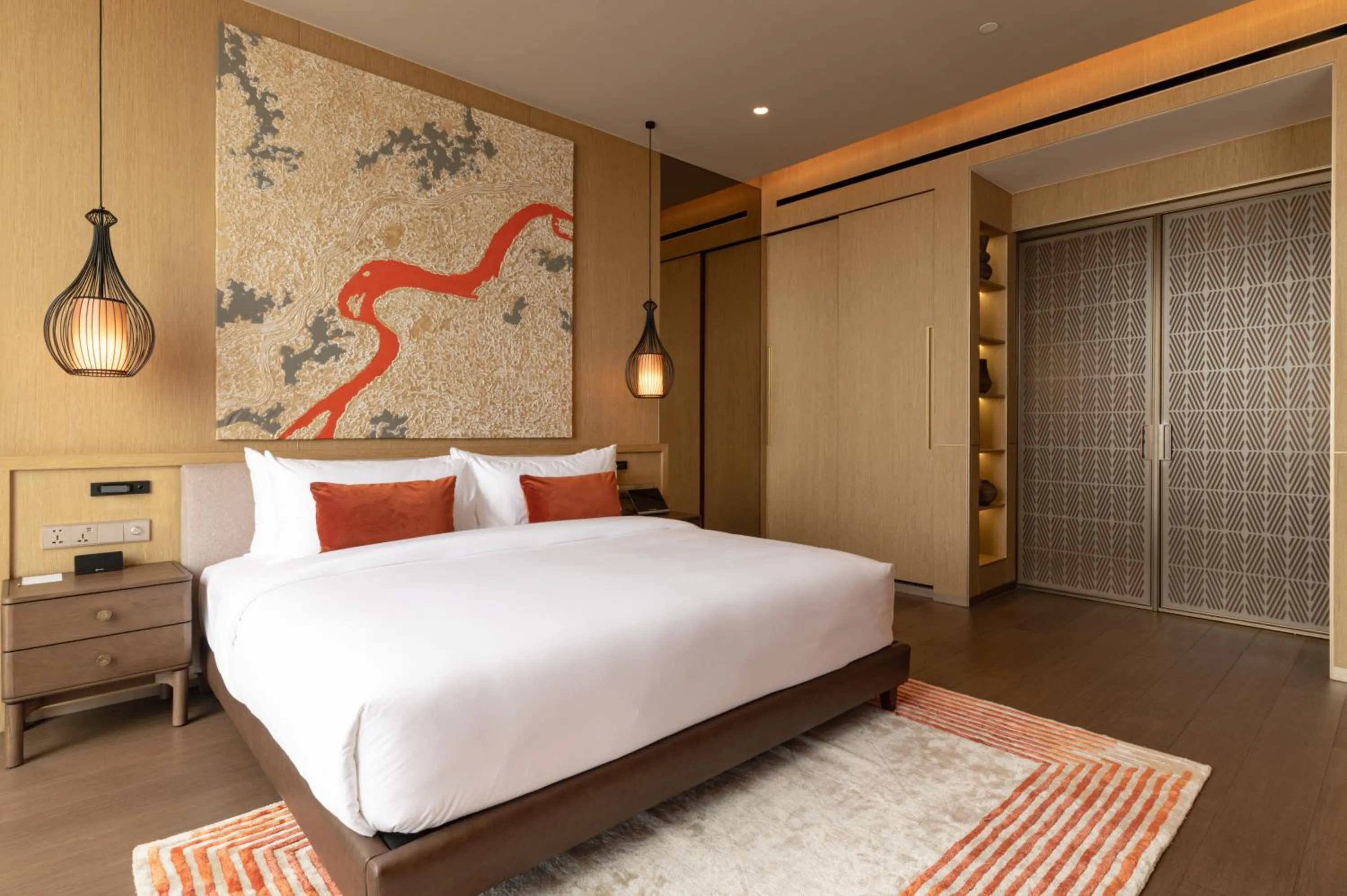 Bed in SOMA HOTEL Riverside