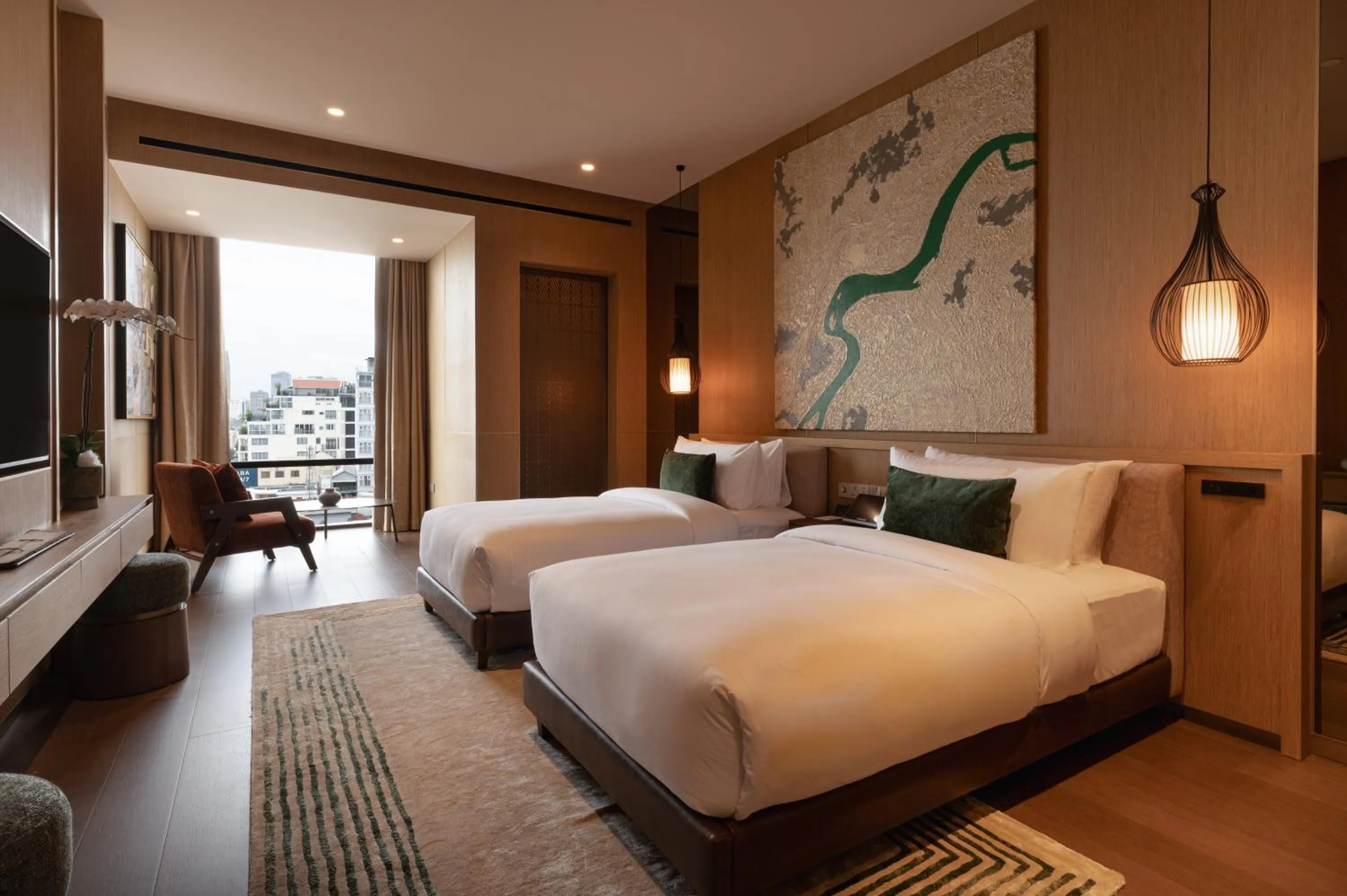 Bed in SOMA HOTEL Riverside