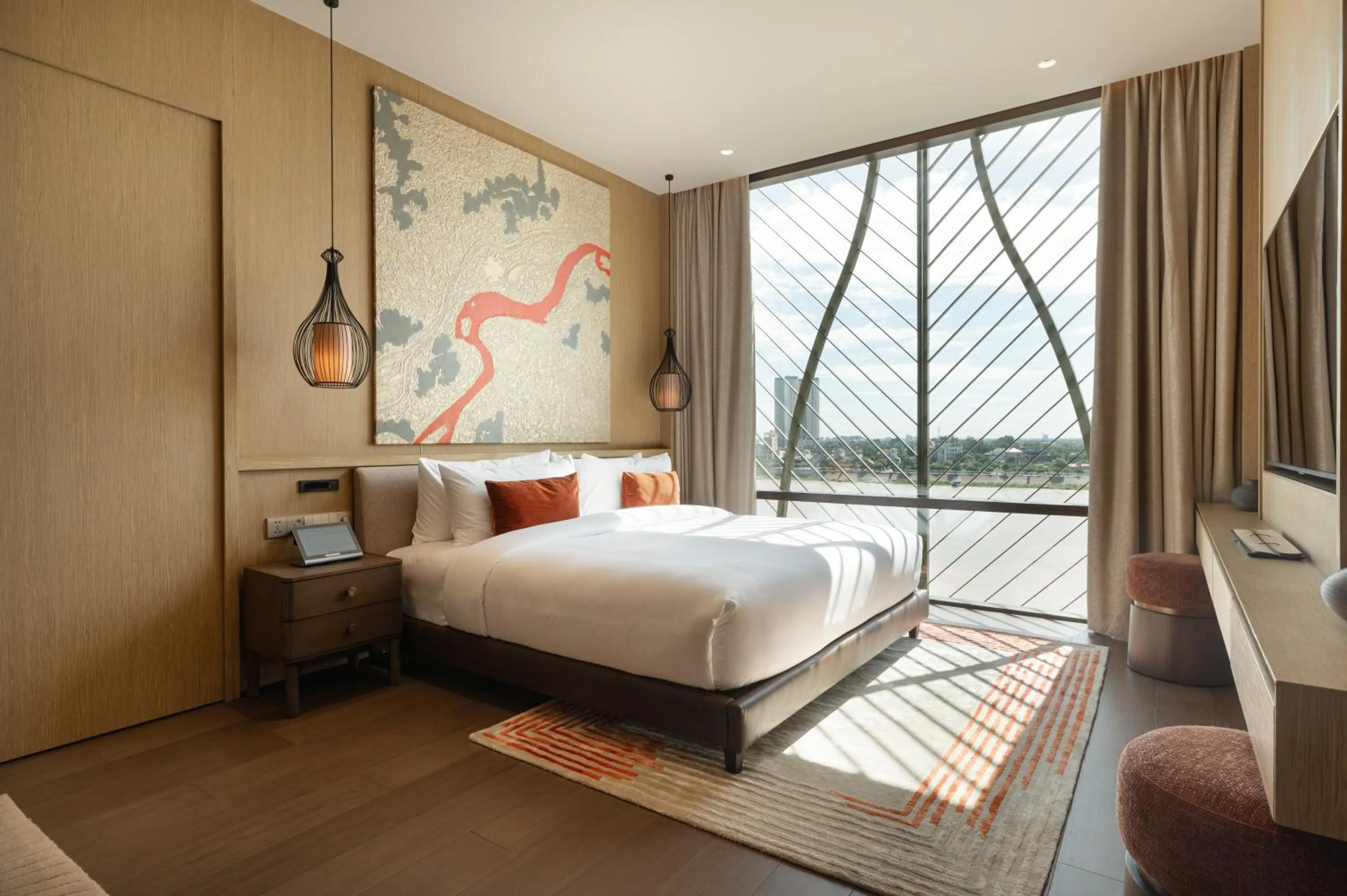 Bed in SOMA HOTEL Riverside