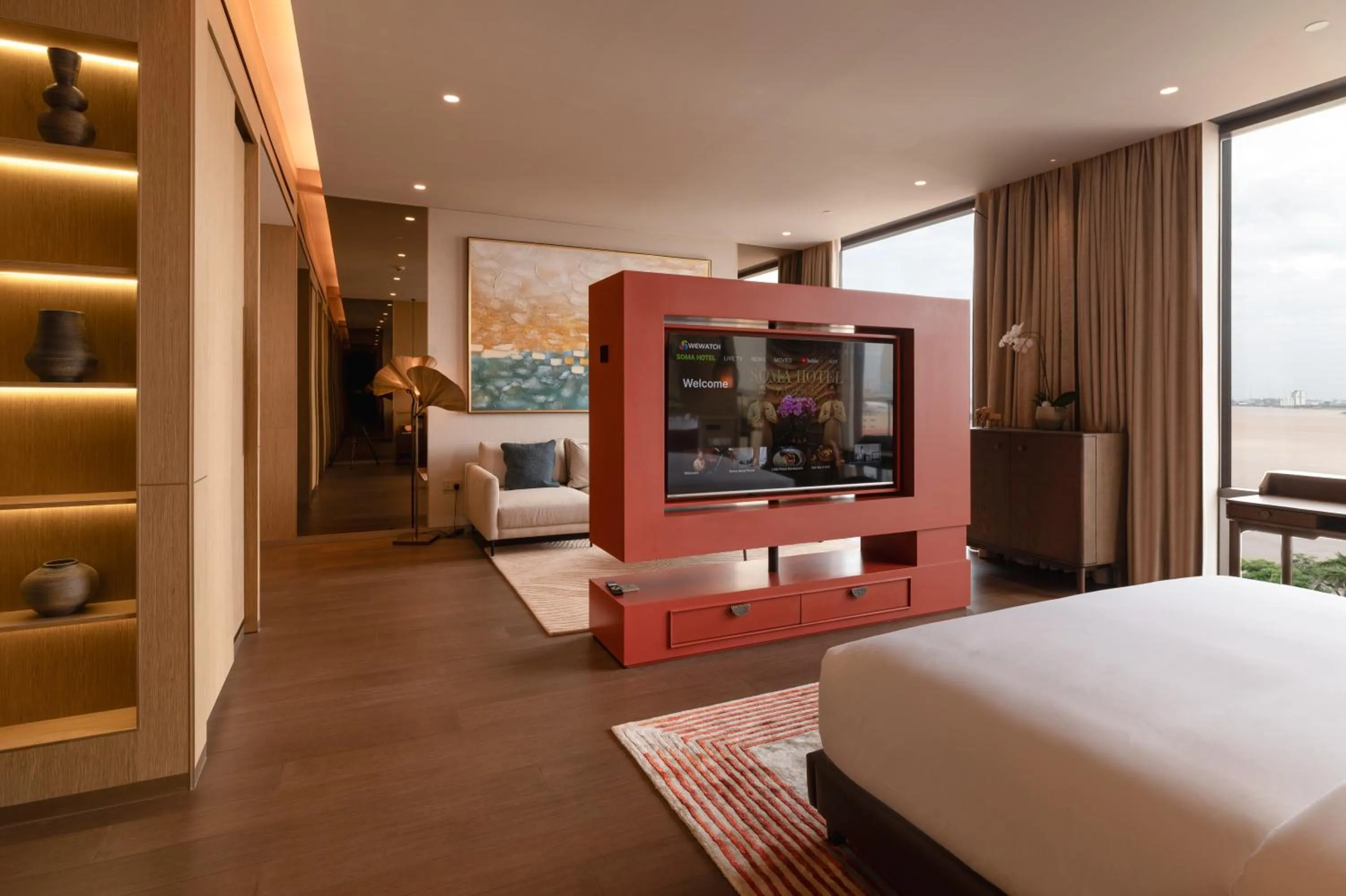 Bed in SOMA HOTEL Riverside