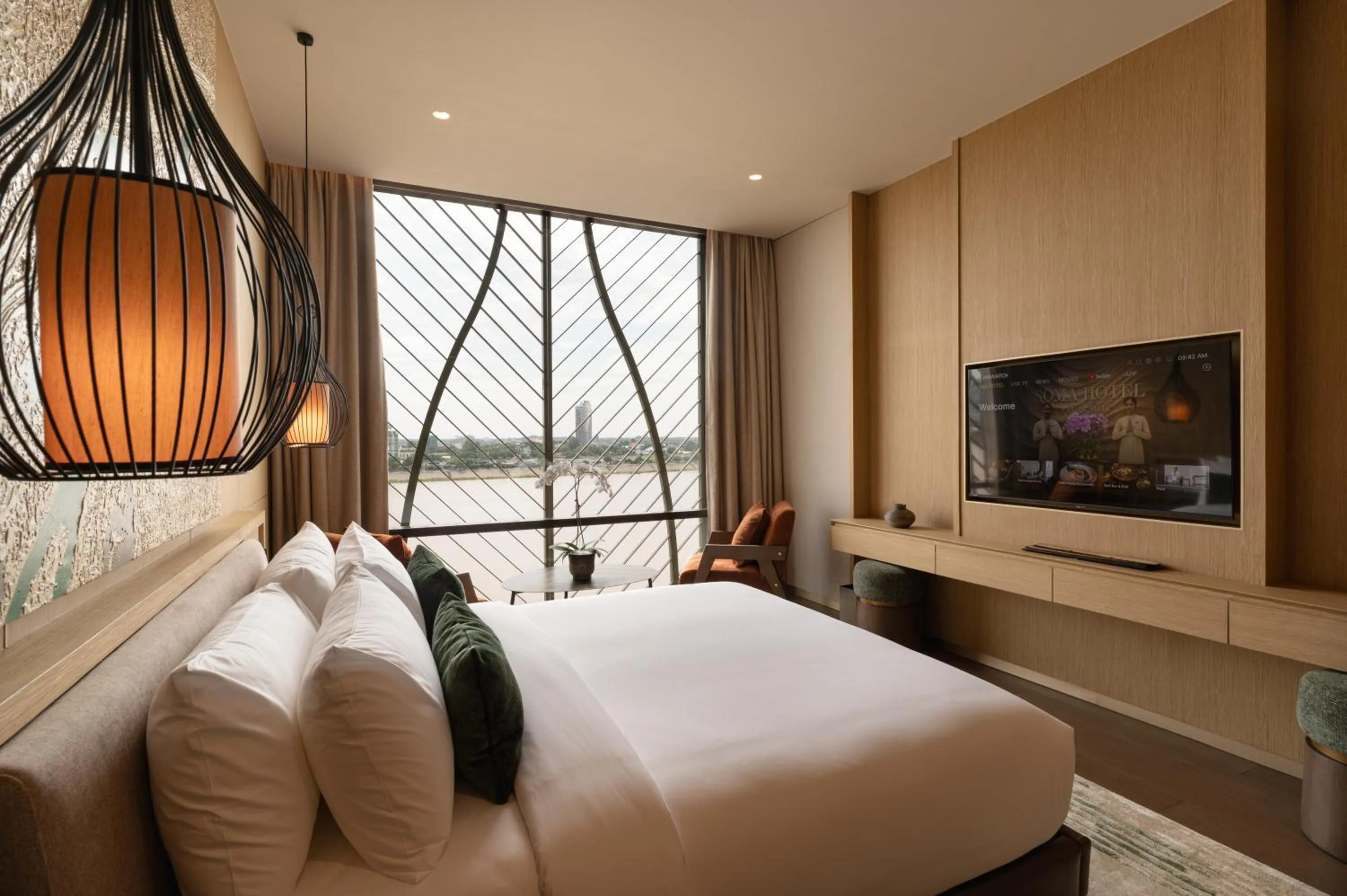 Bed in SOMA HOTEL Riverside