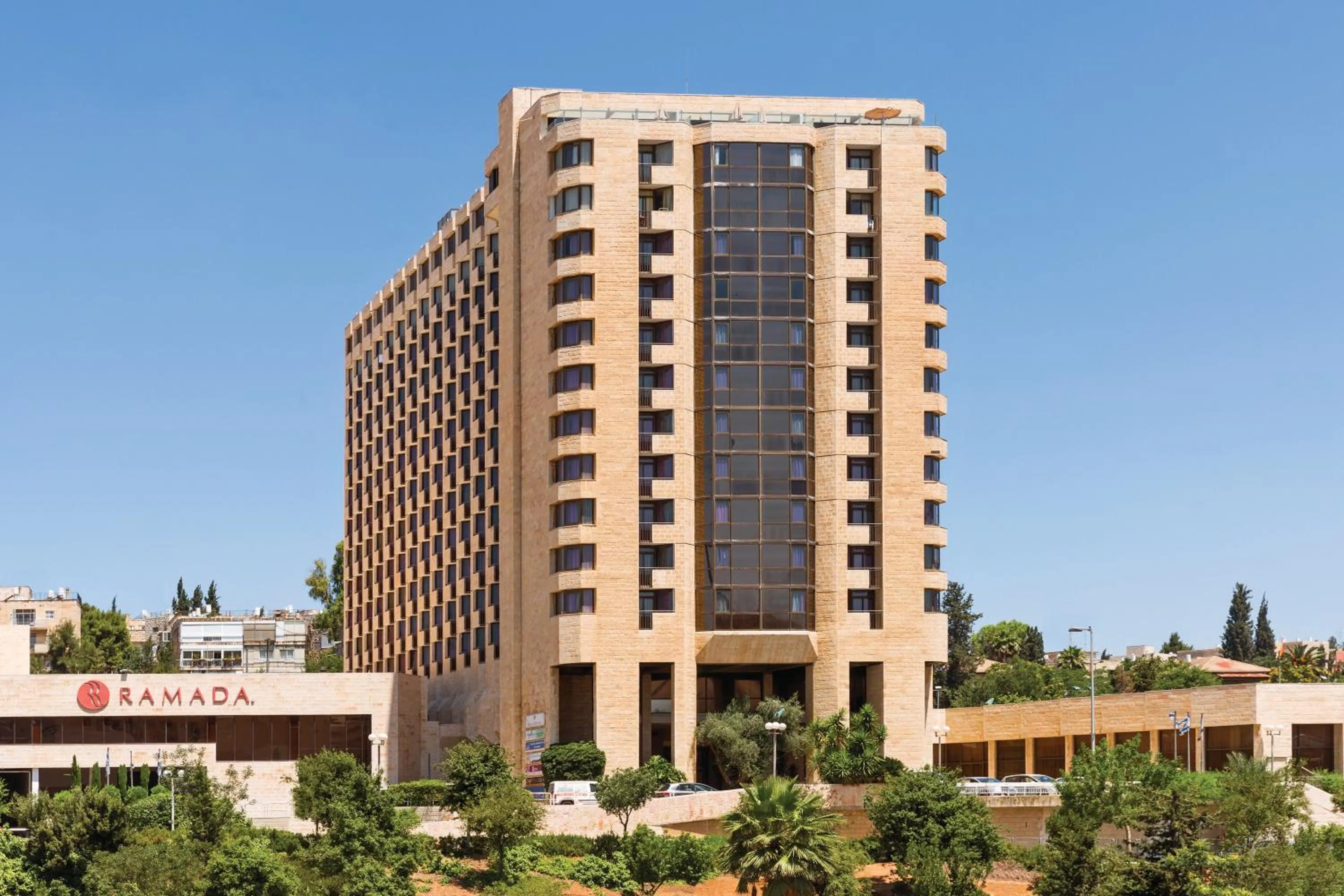 Facade/entrance in Ramada Jerusalem Hotel