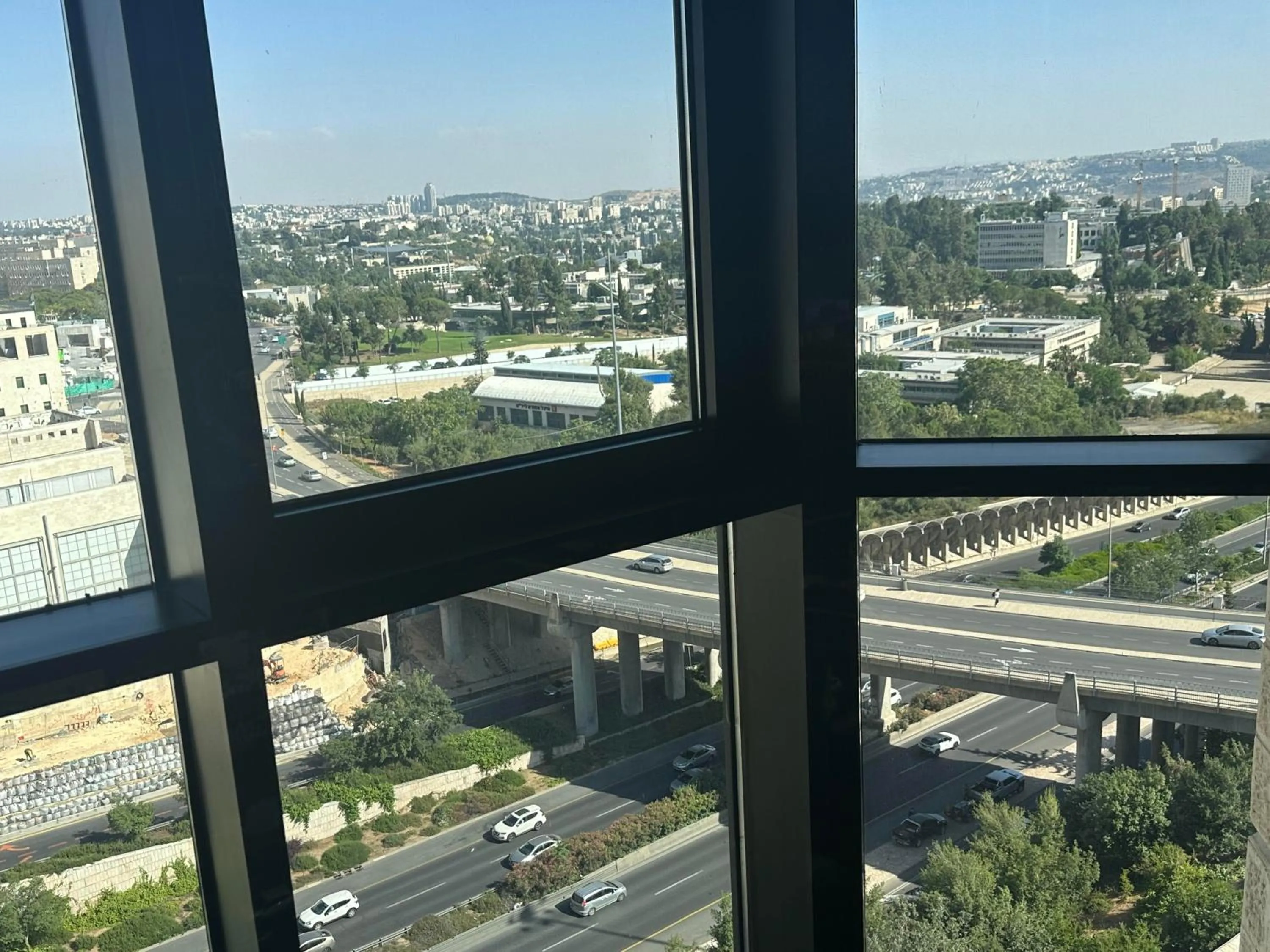 View (from property/room) in Ramada Jerusalem Hotel