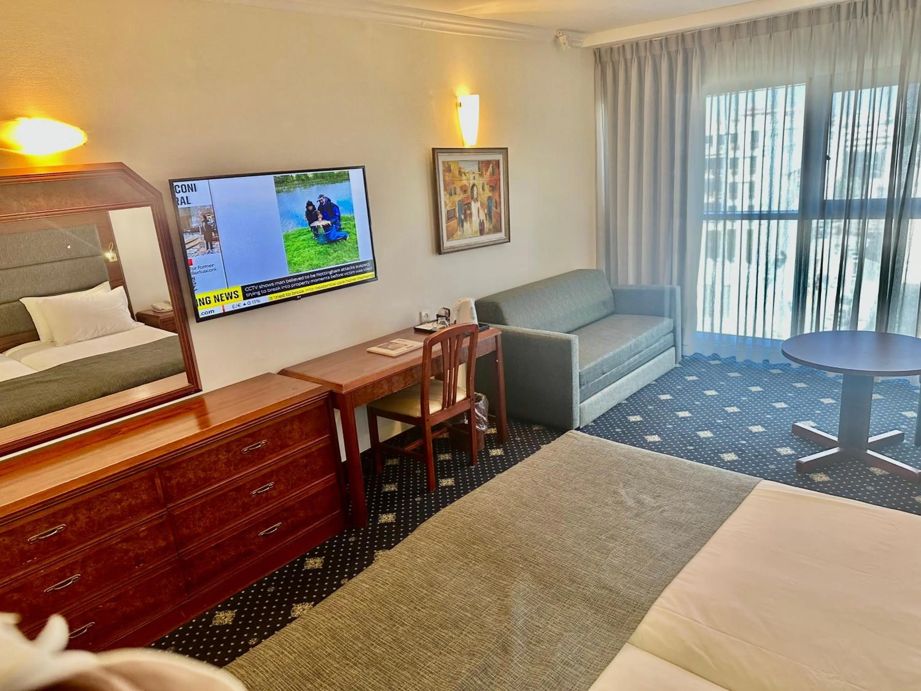 TV and multimedia, Bed in Ramada Jerusalem Hotel