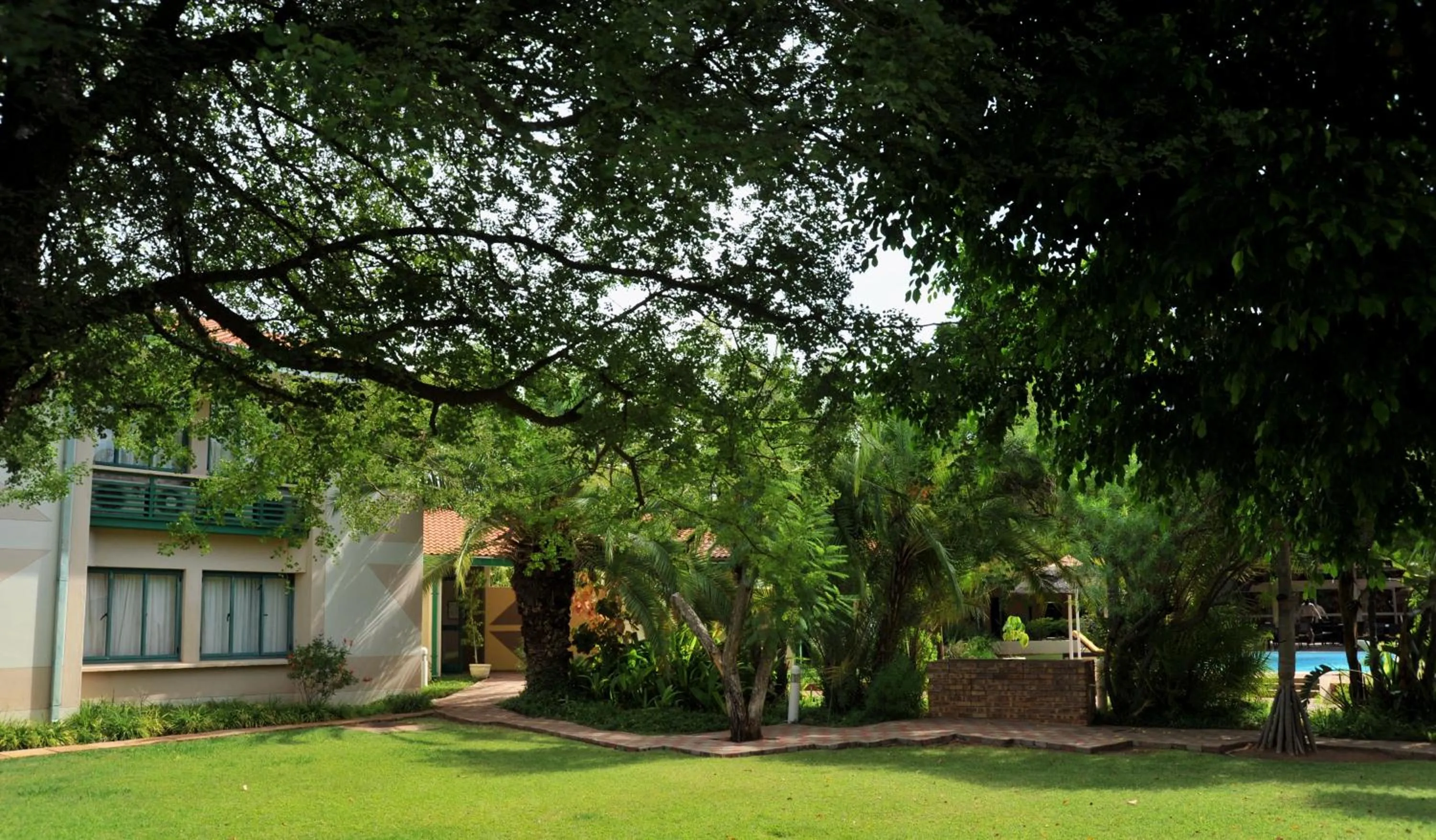 Garden in Cresta Bosele Hotel