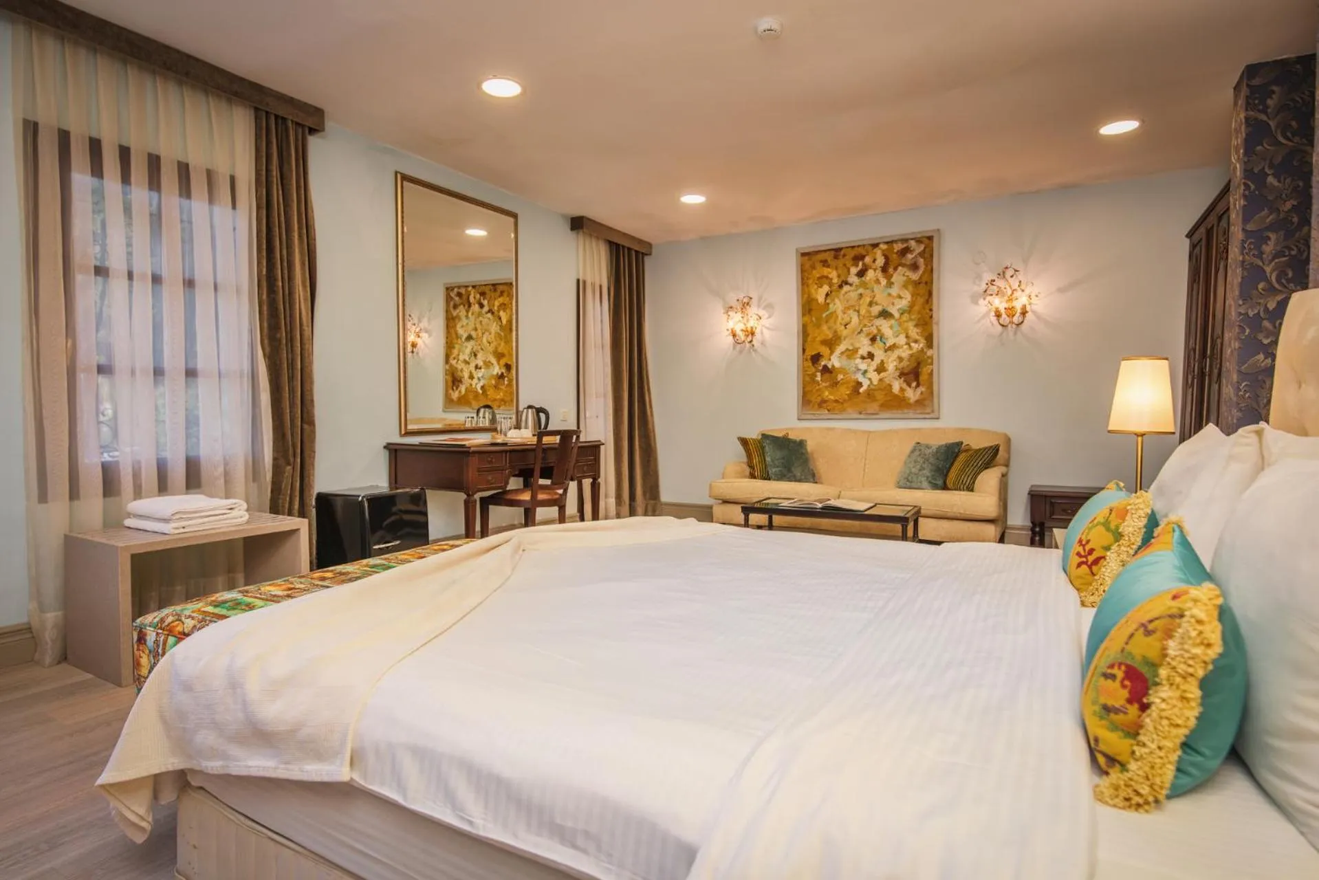 Photo of the whole room, Bed in Layla Gocek Adults only