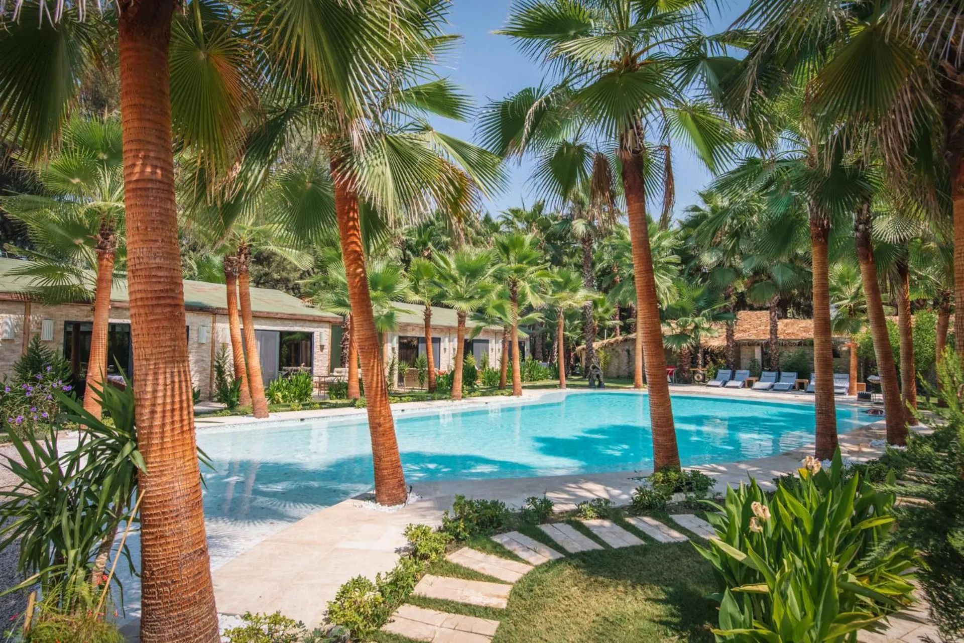 Pool view in Layla Gocek Adults only