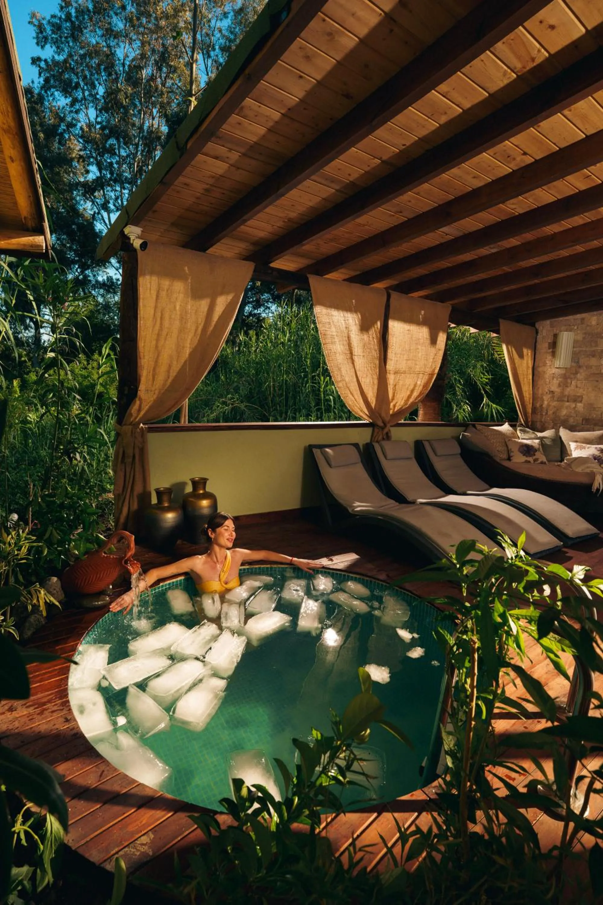 Sauna in Layla Gocek Adults only