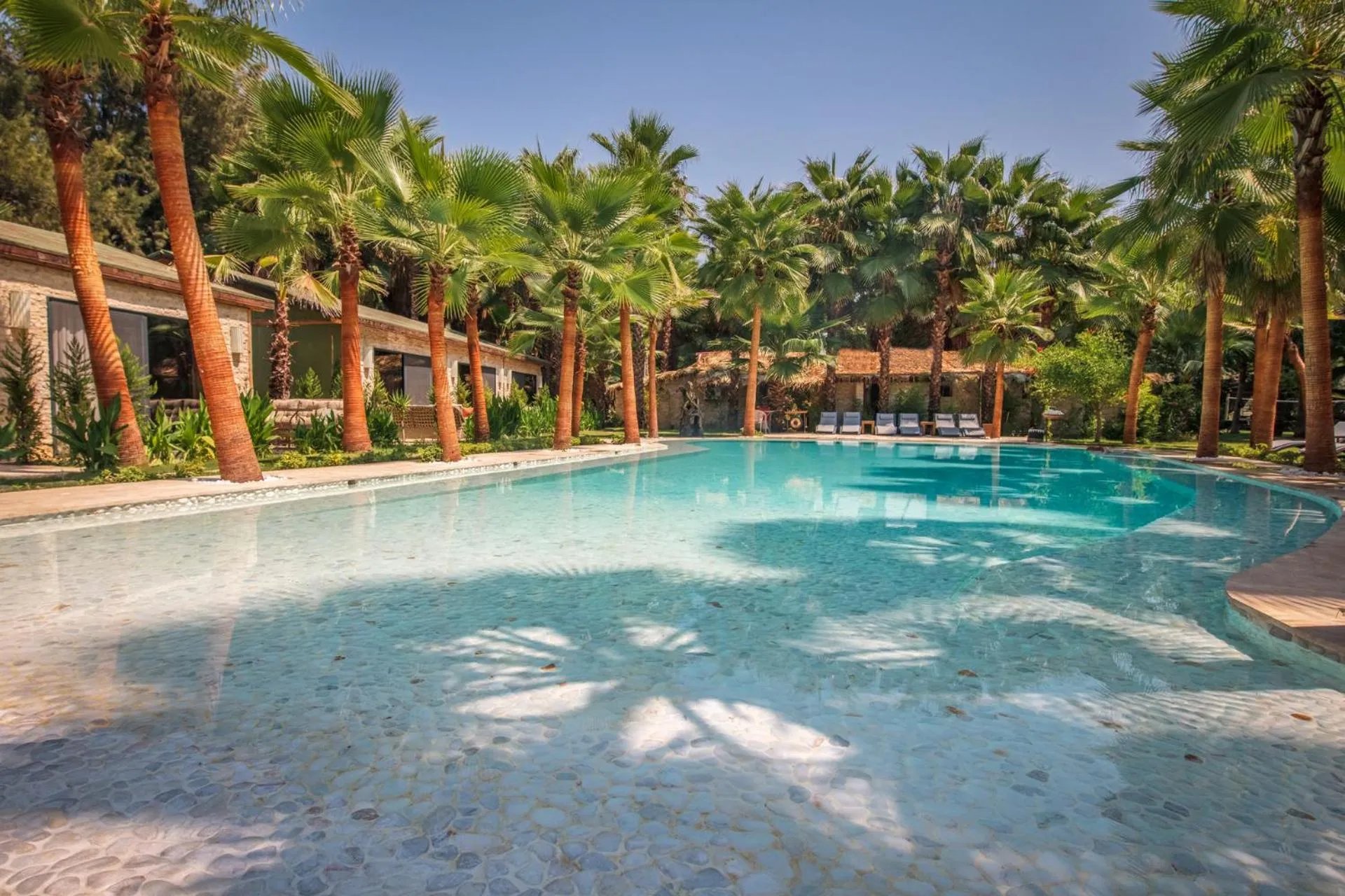 Pool view in Layla Gocek Adults only