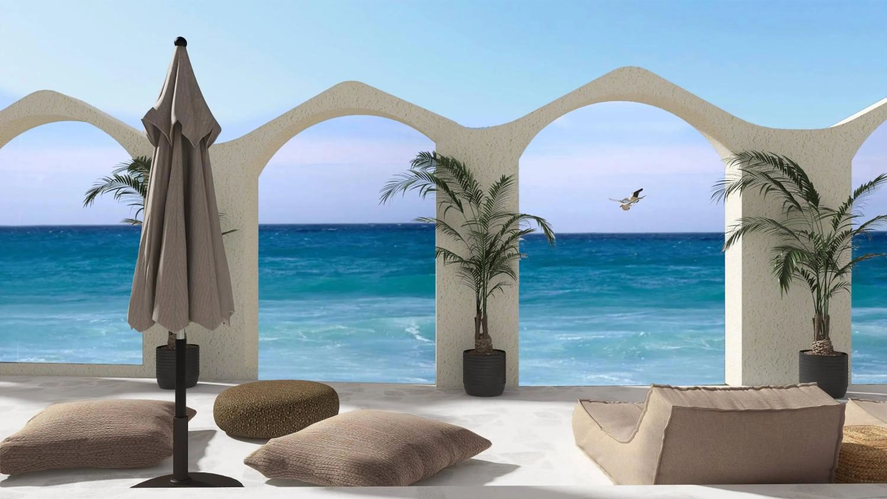 Beach in Pounda Resort Paros, a member of Radisson Individuals