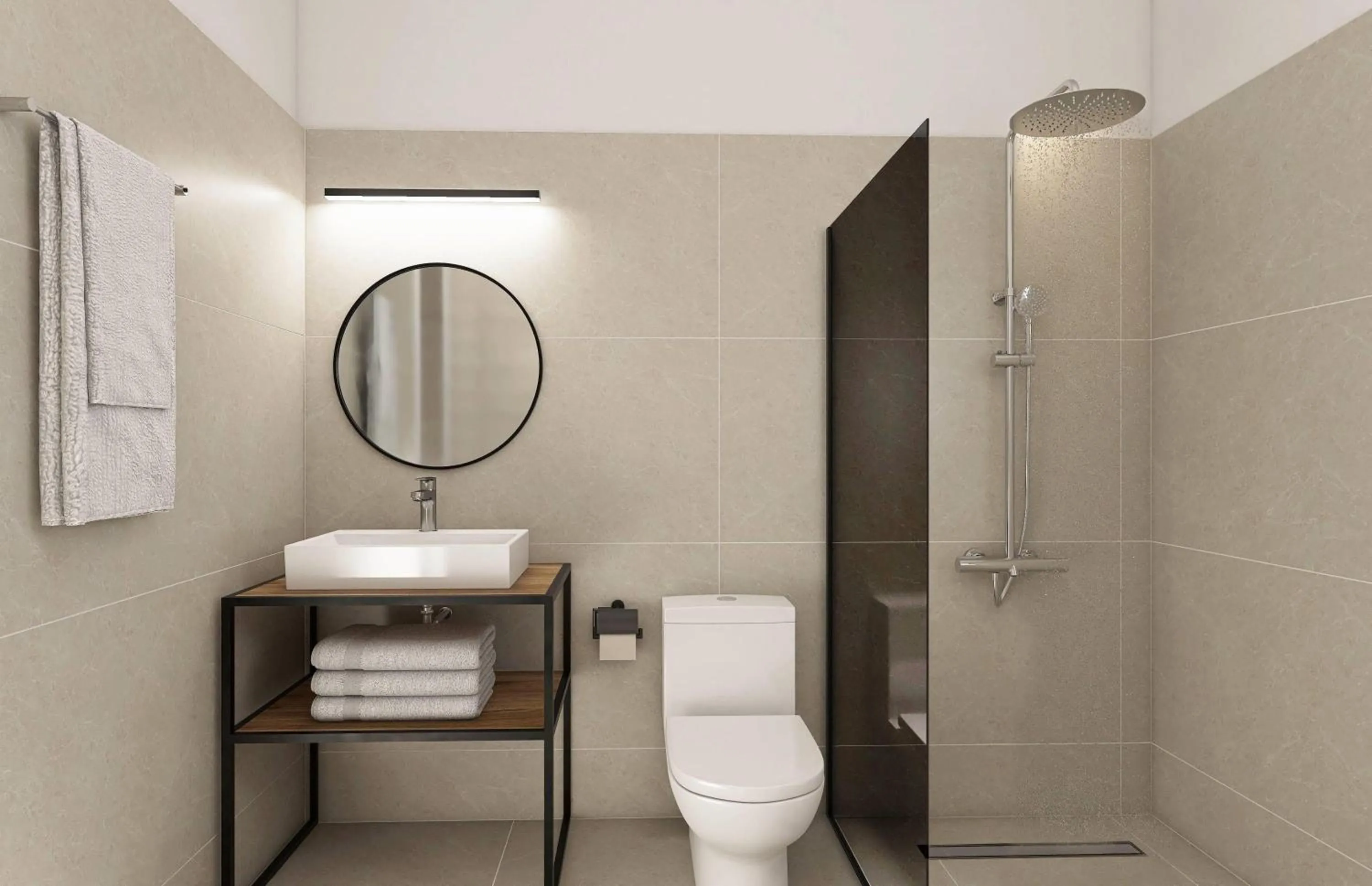 Bathroom in Pounda Resort Paros, a member of Radisson Individuals