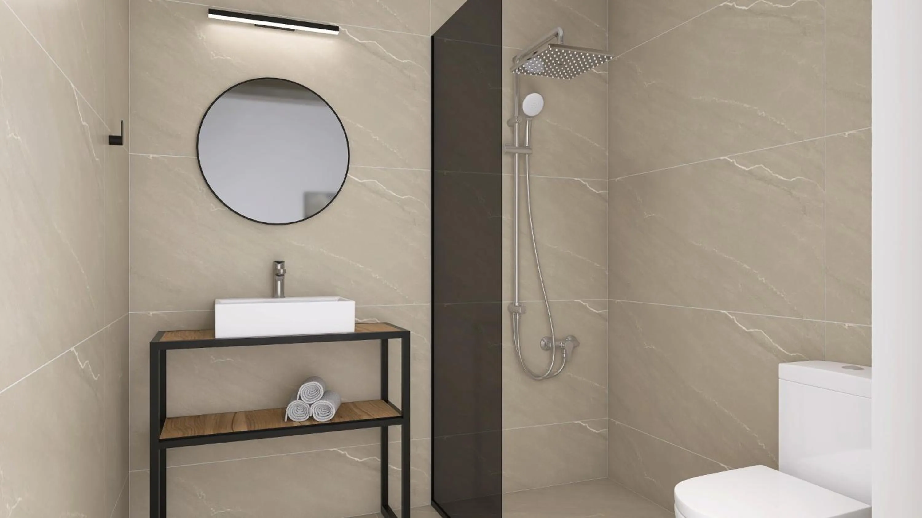 Bathroom in Pounda Resort Paros, a member of Radisson Individuals