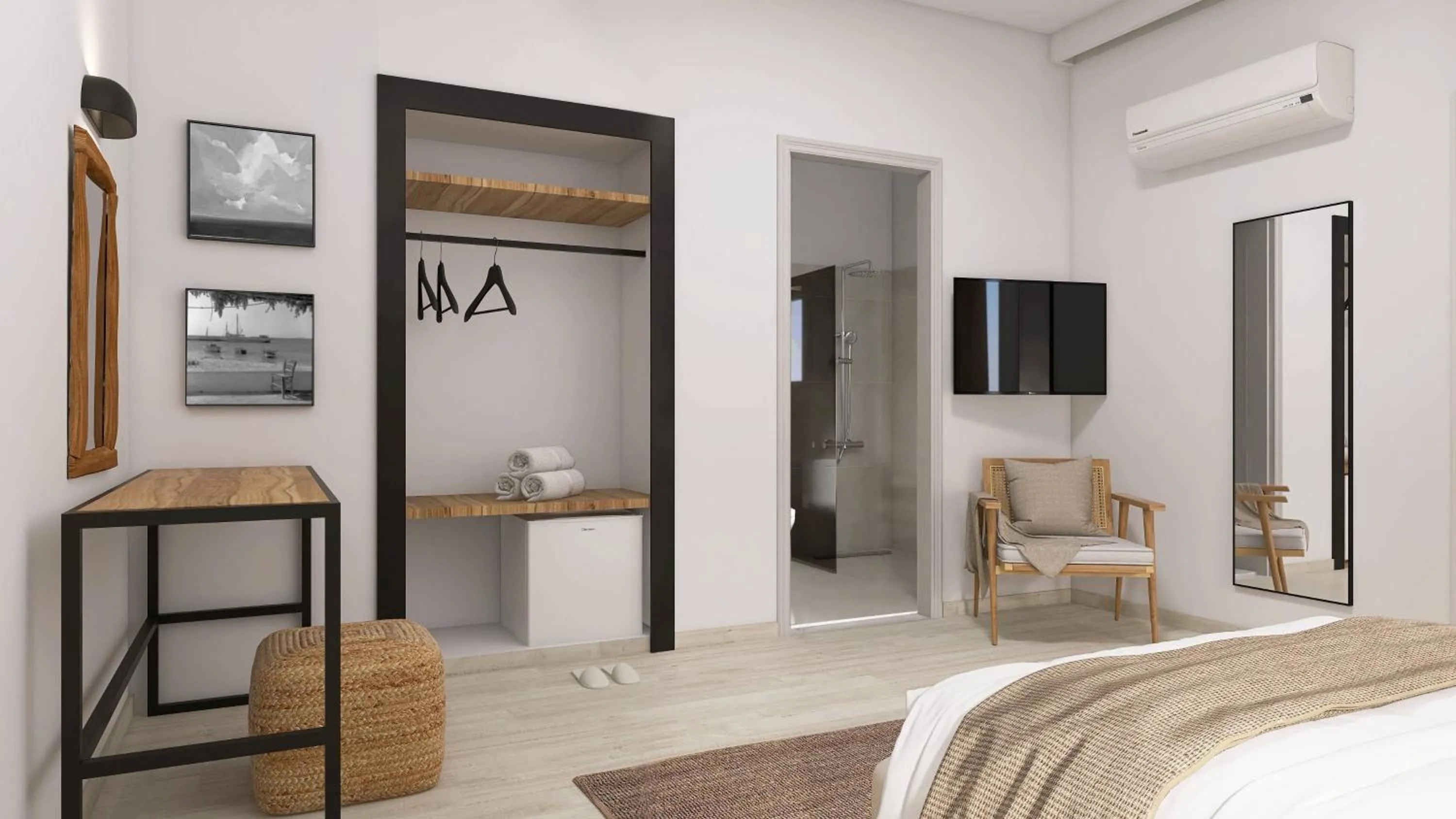 Photo of the whole room, Bed in Pounda Resort Paros, a member of Radisson Individuals