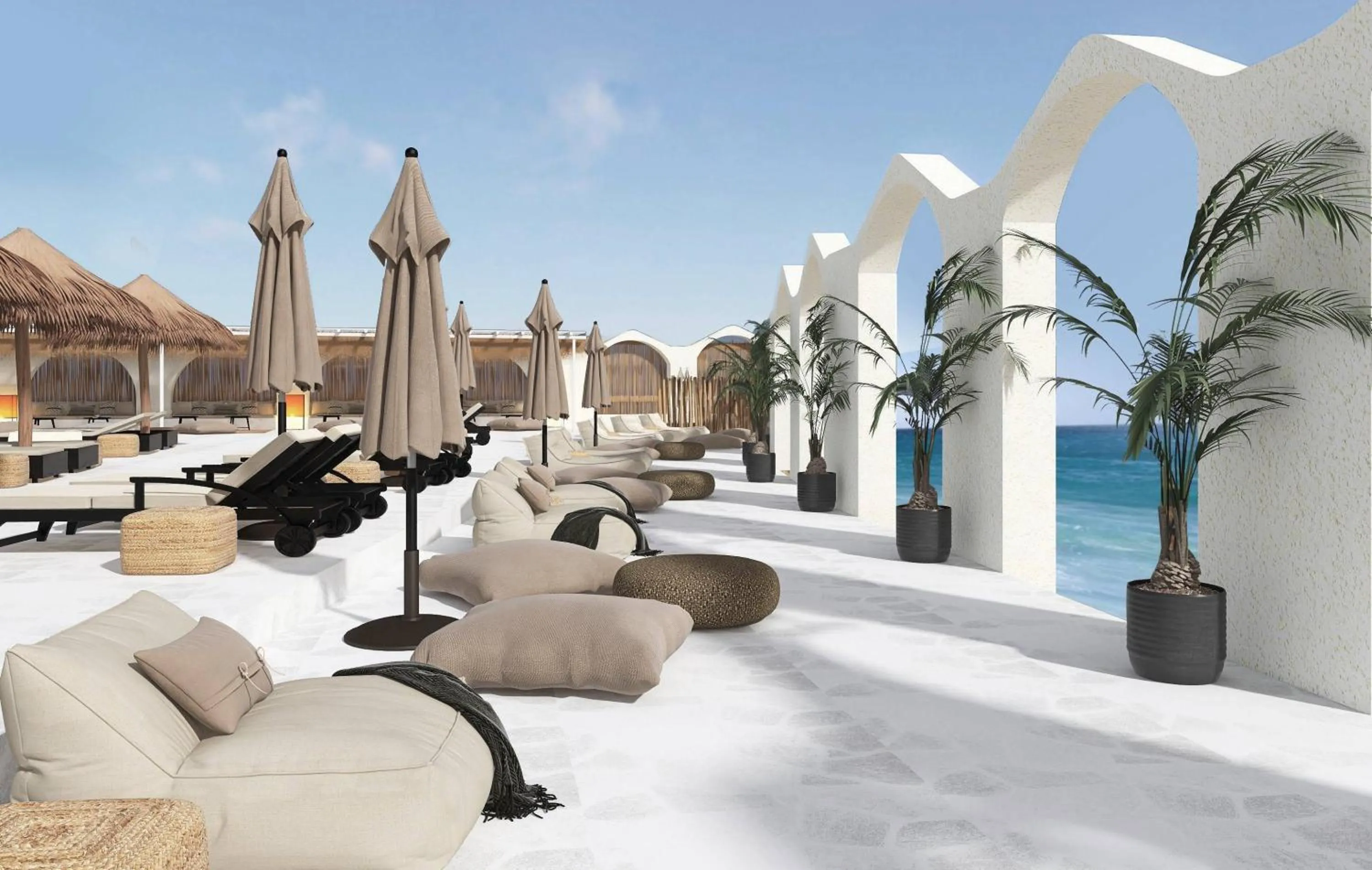 Beach in Pounda Resort Paros, a member of Radisson Individuals