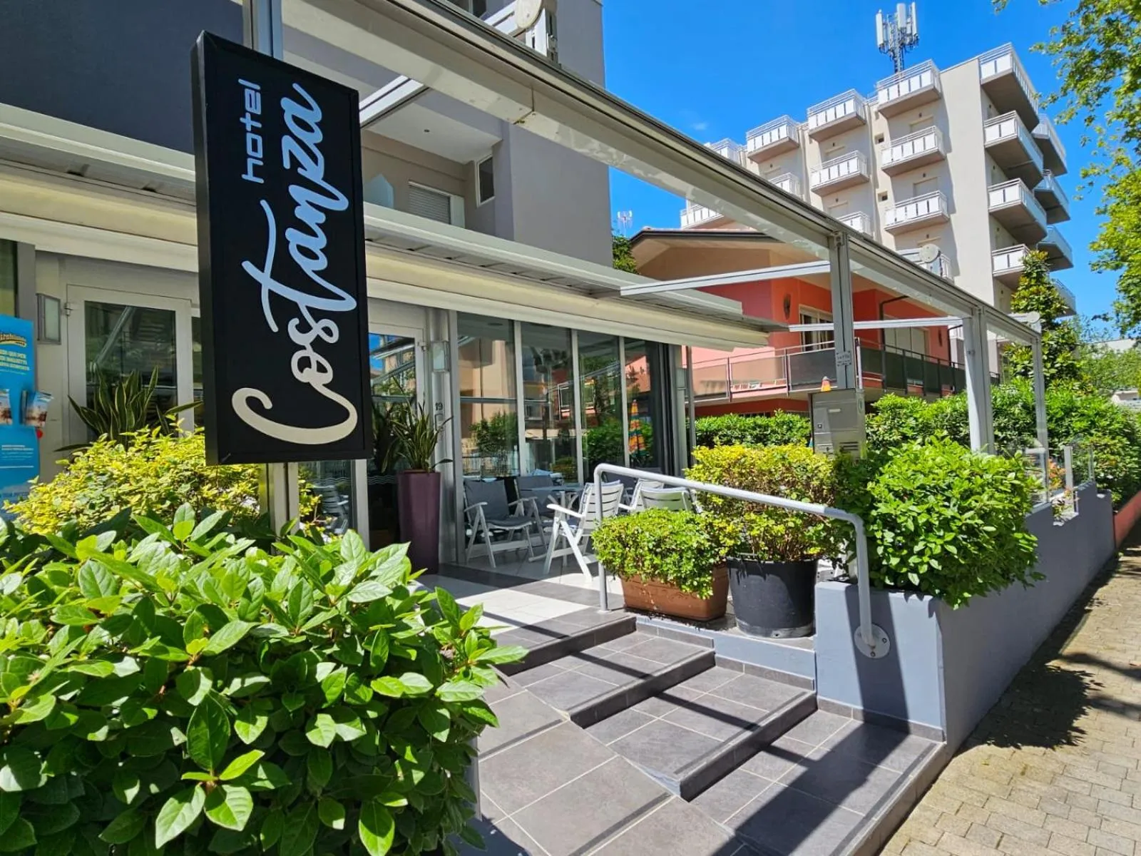 Balcony/Terrace in Hotel Costanza