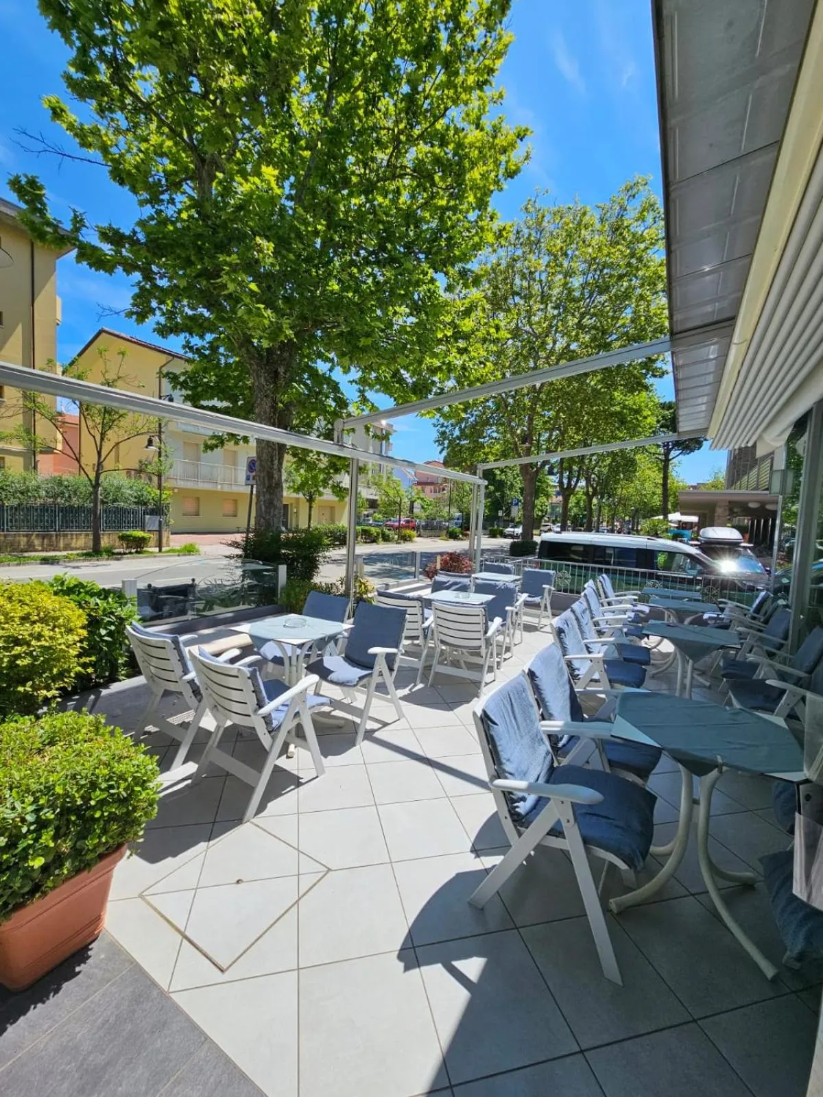 Balcony/Terrace in Hotel Costanza