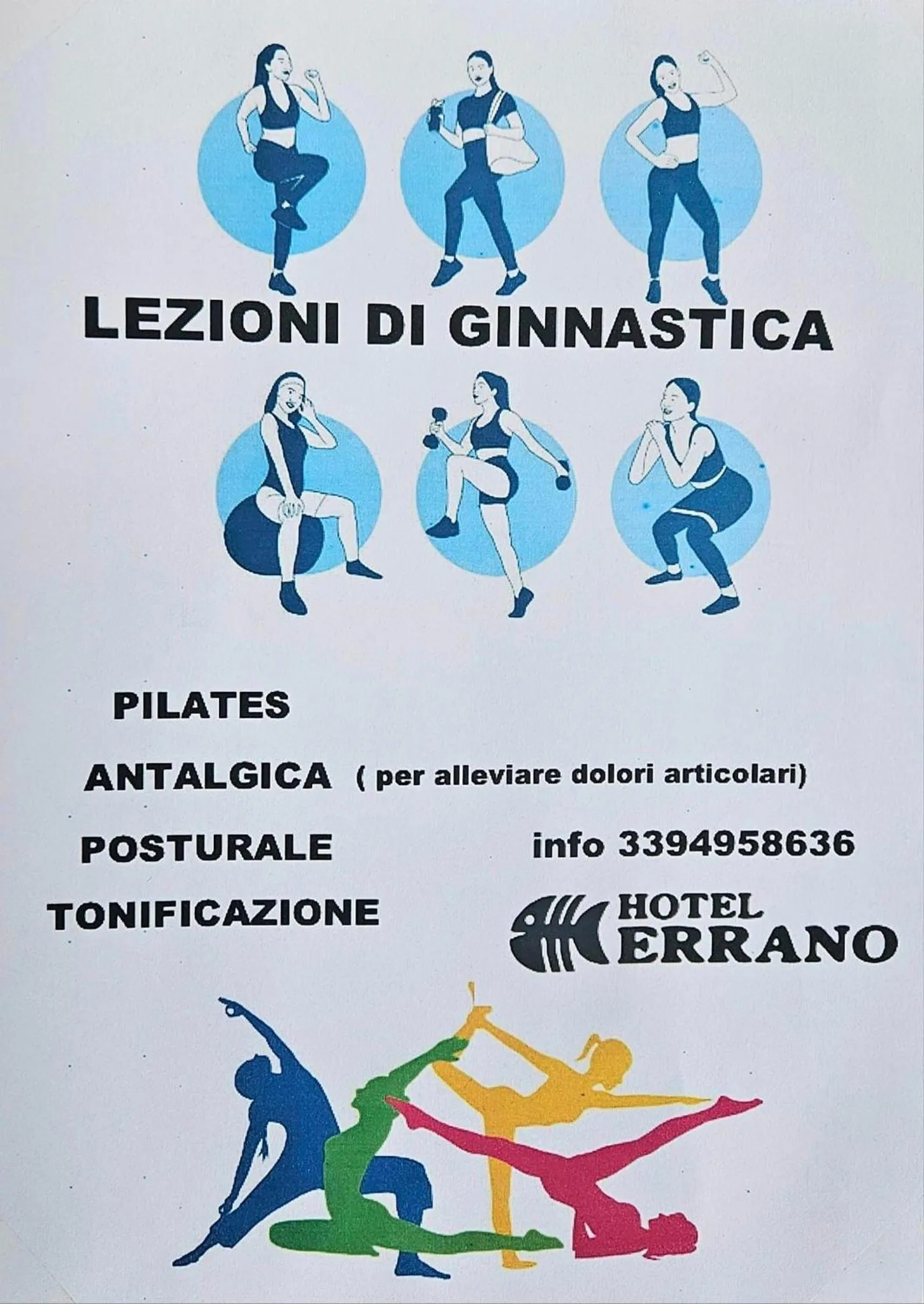 Fitness centre/facilities in Hotel Cerrano