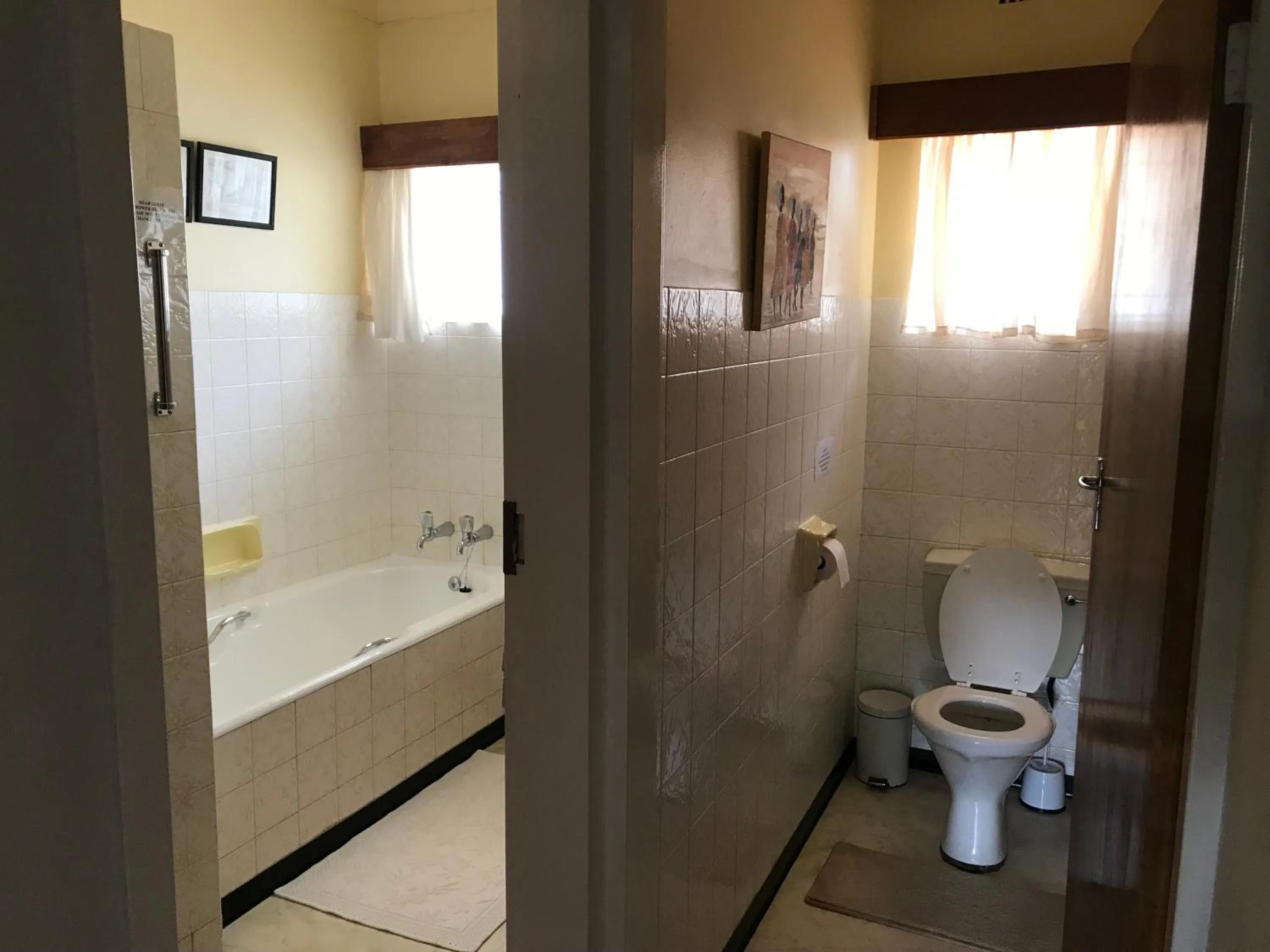 Shower in Rosewood Corner, Clarens