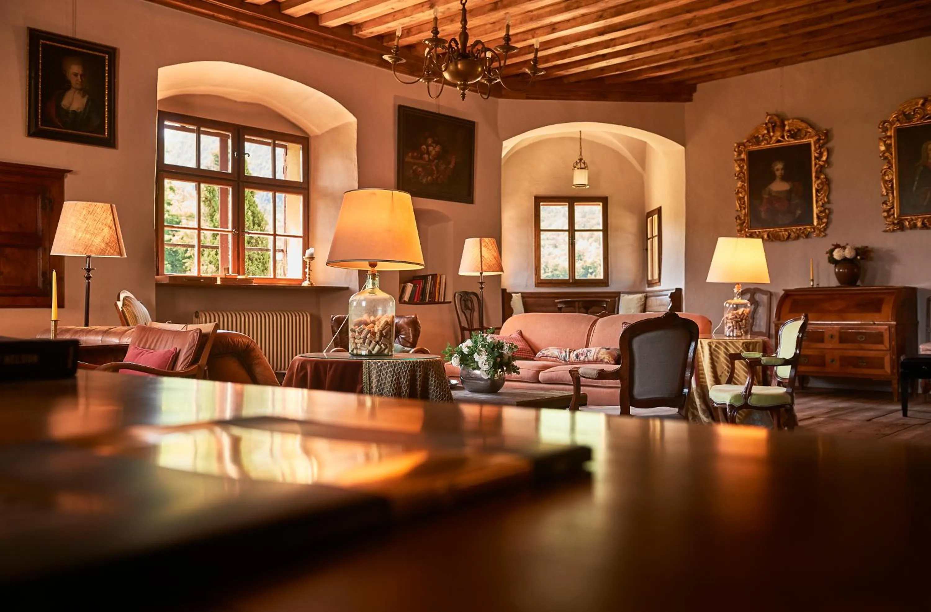 Decorative detail in Schloss Englar