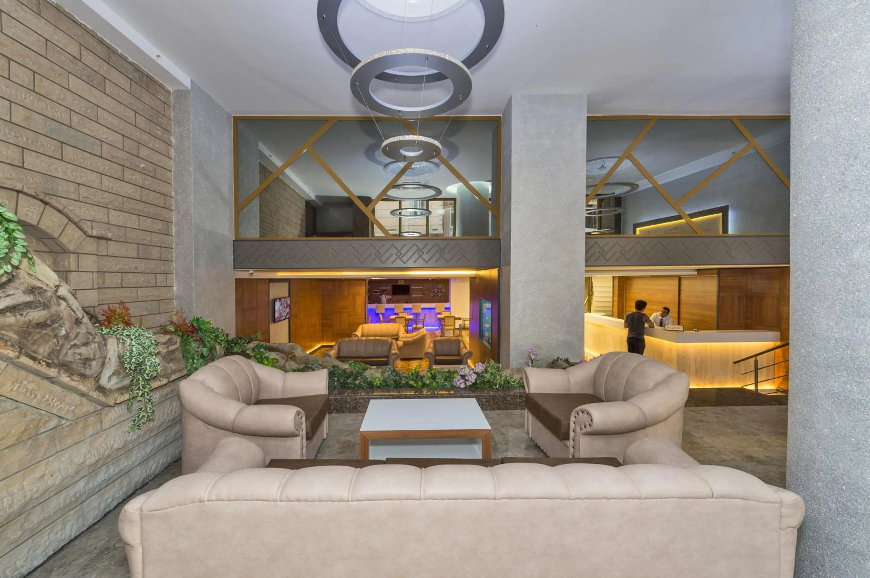 Lobby or reception in Matiat Hotel Istanbul