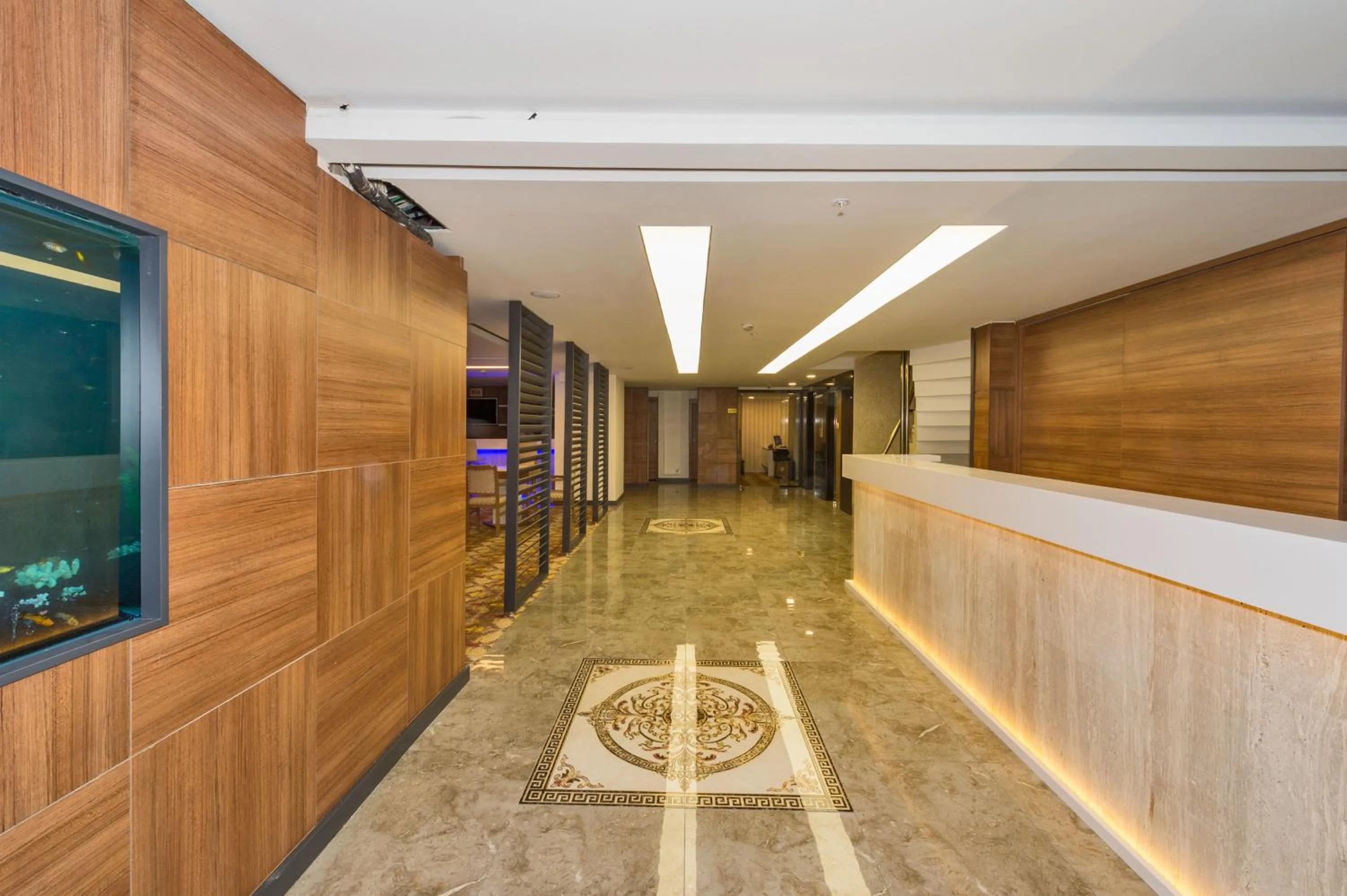 Lobby or reception in Matiat Hotel Istanbul