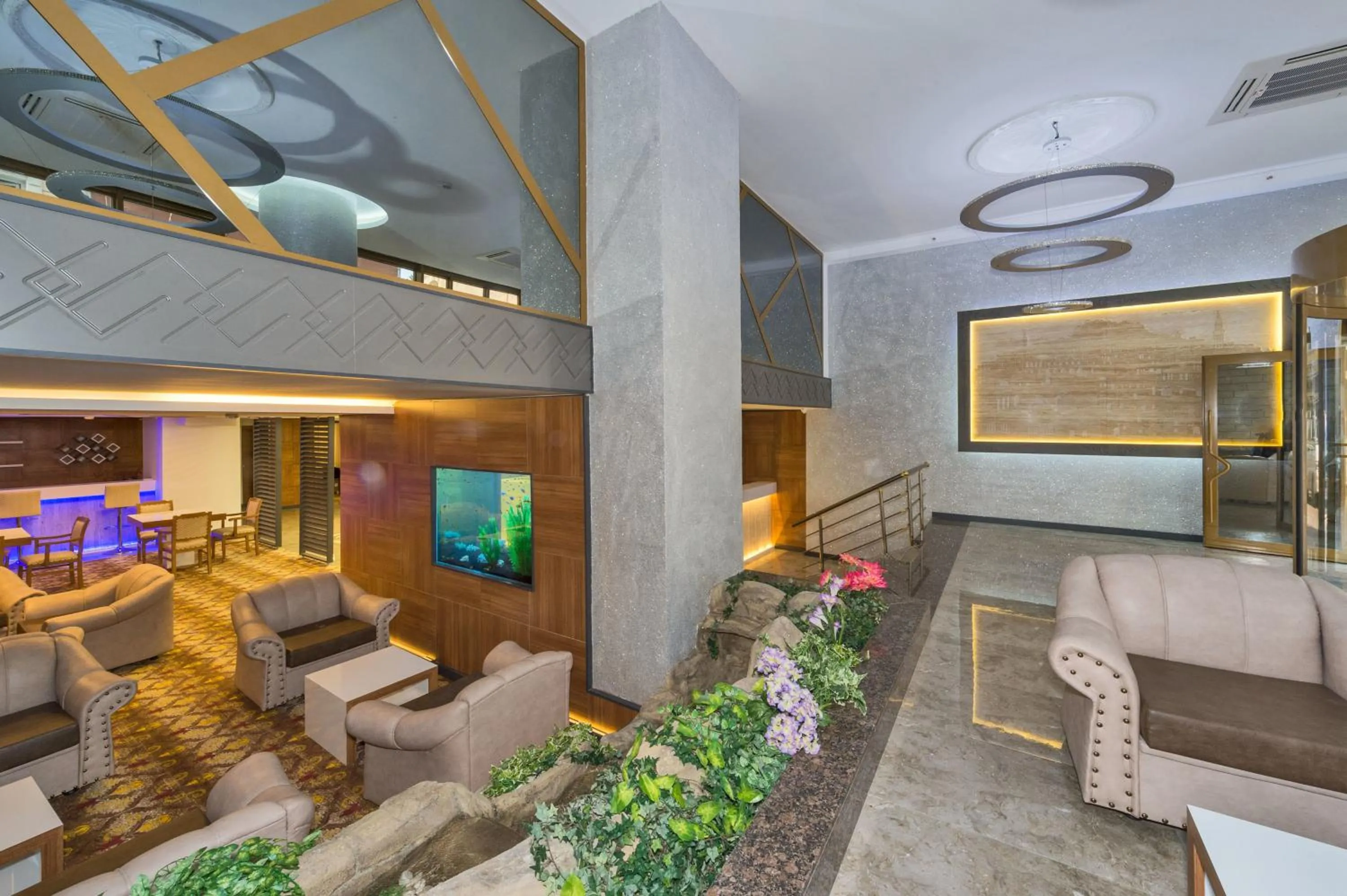 Lobby or reception in Matiat Hotel Istanbul