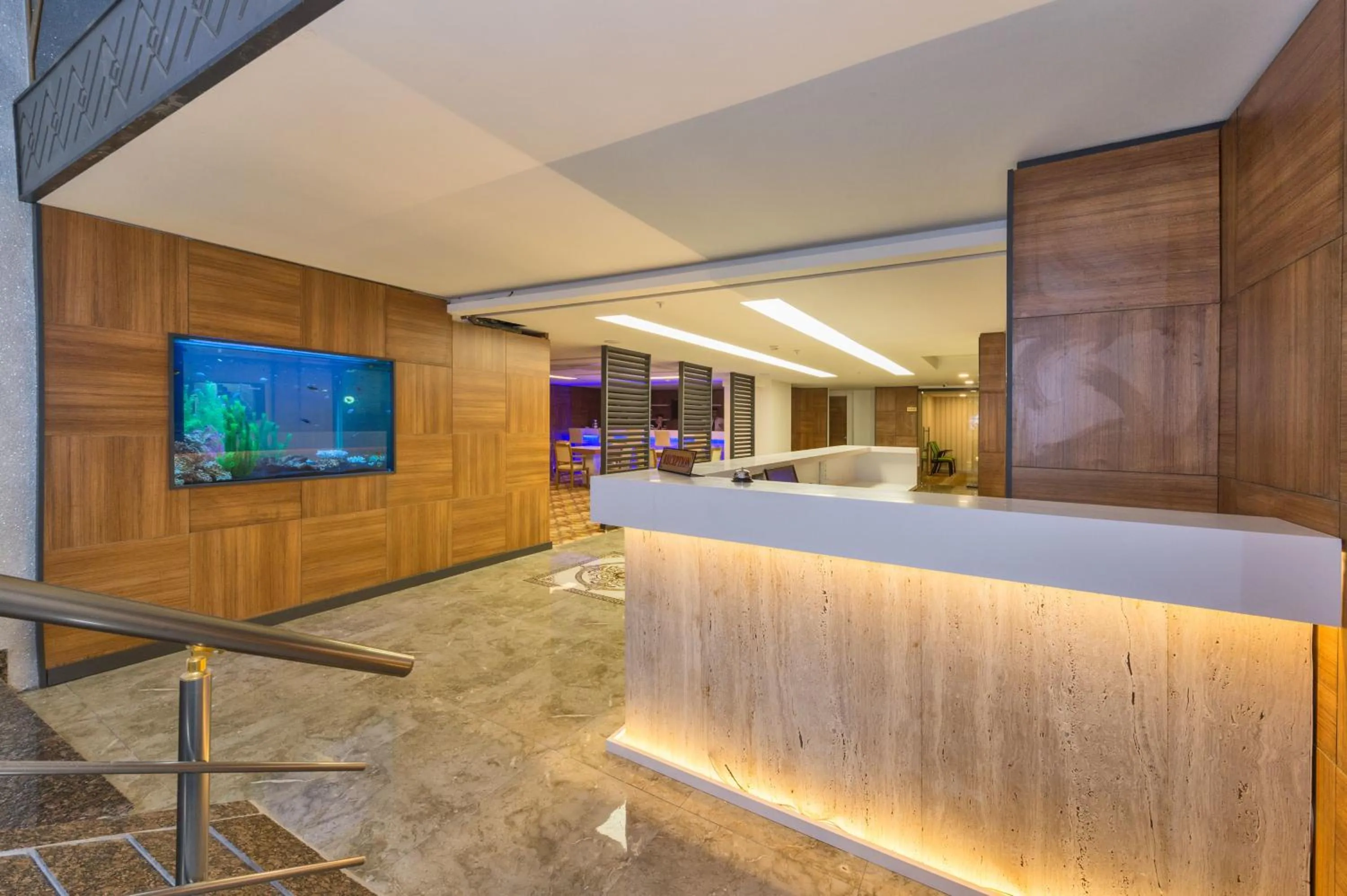 Lobby or reception in Matiat Hotel Istanbul