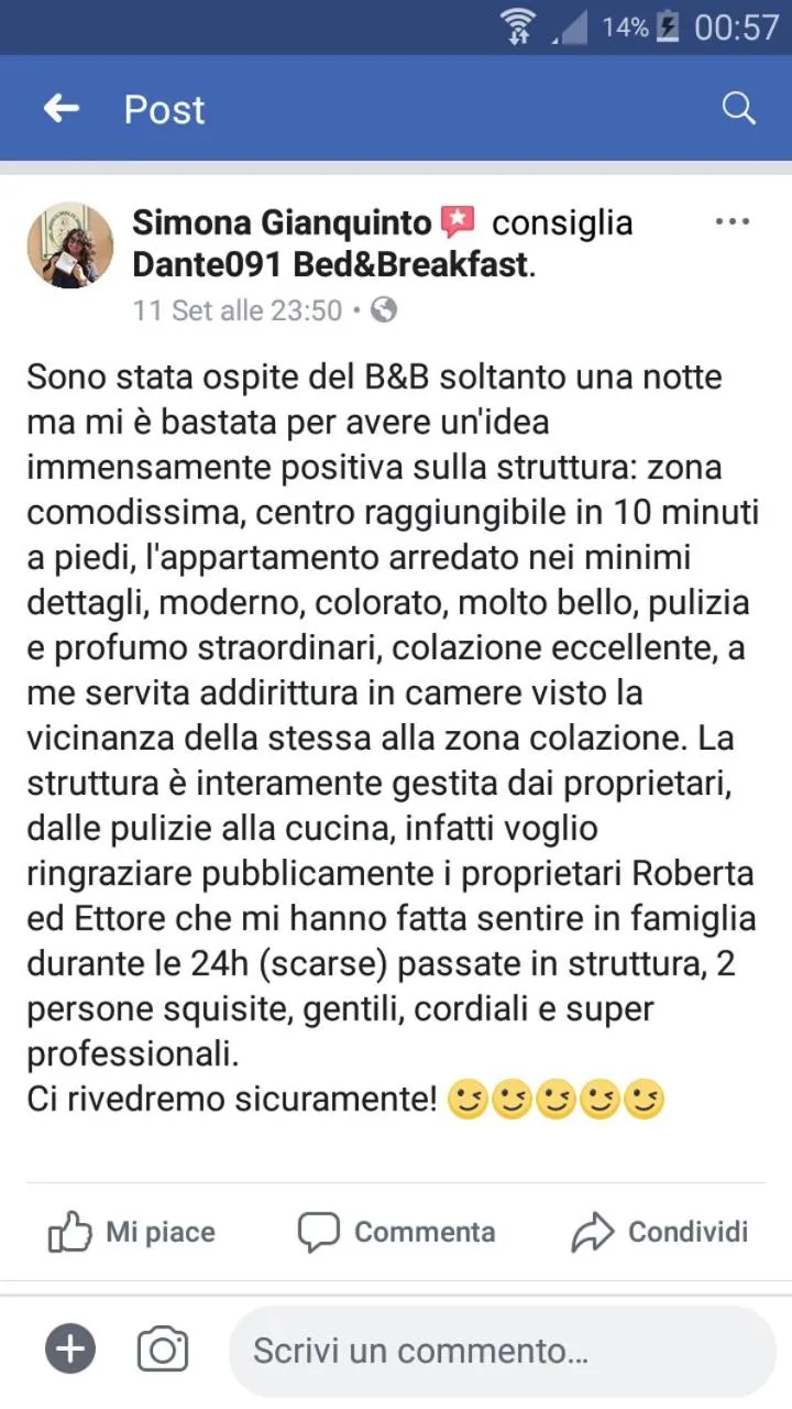 Certificate/Award in Dante091