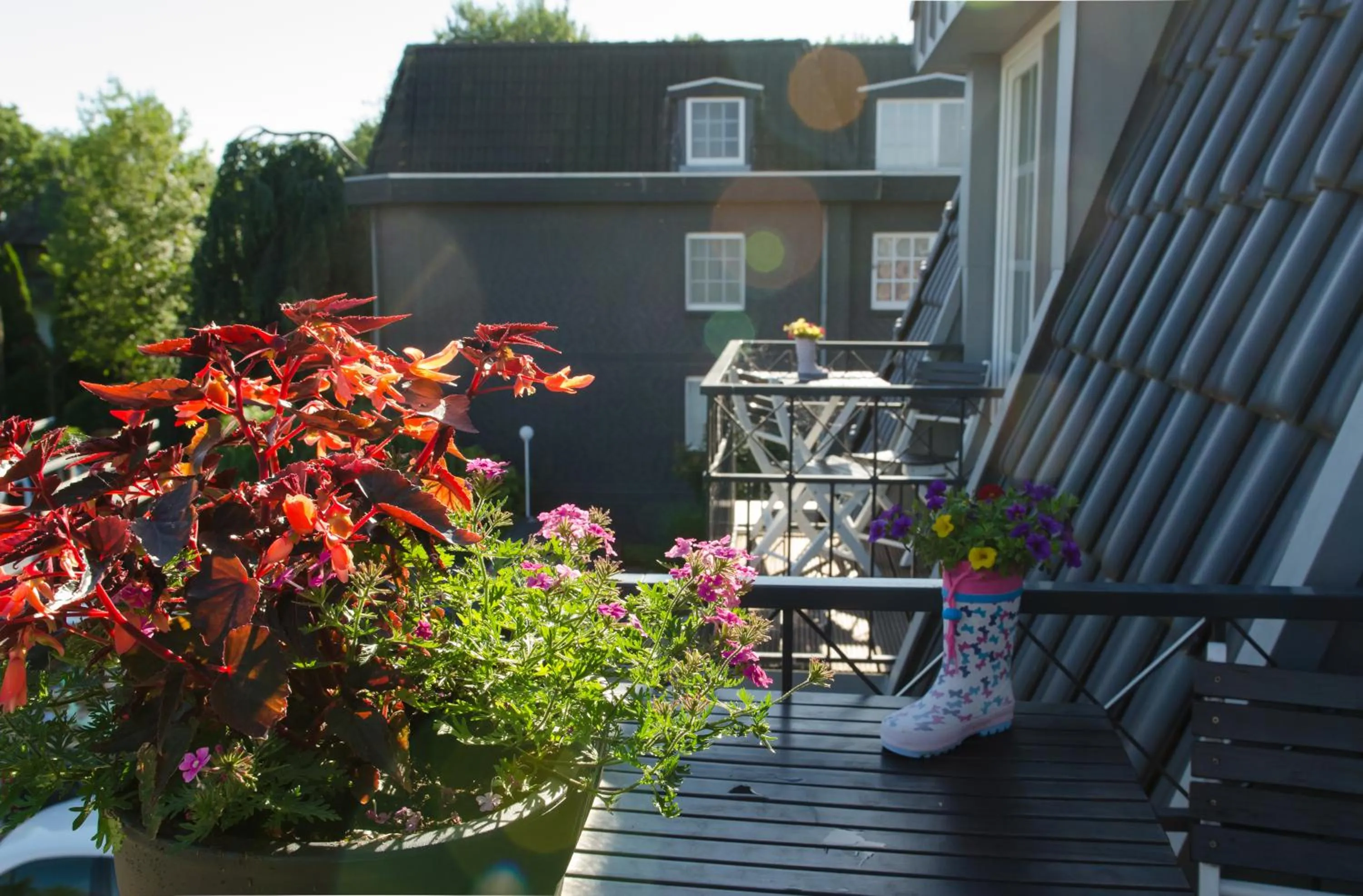Balcony/Terrace in Hotel Lange