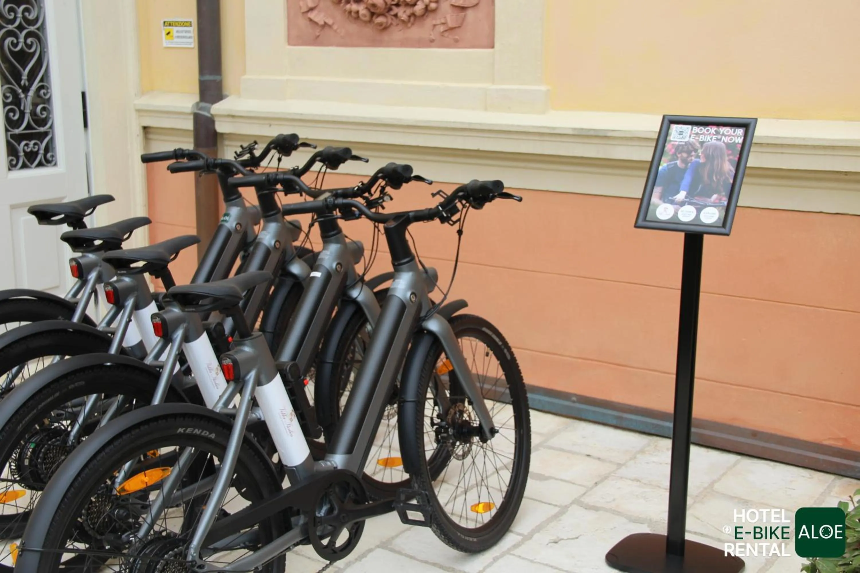 Cycling in Villa Italia Luxury Suites and Apartments