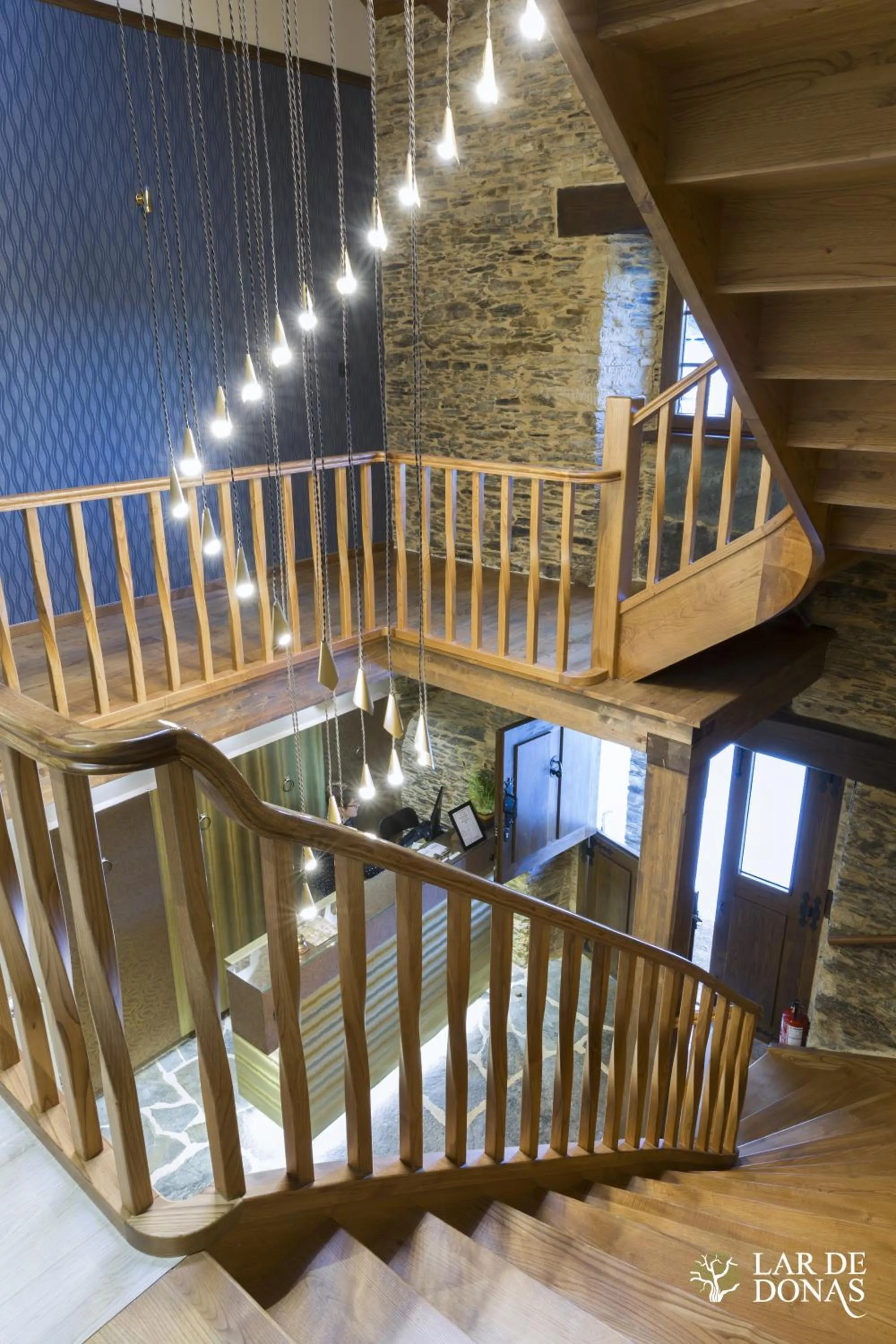 Lobby or reception in Lar de Donas