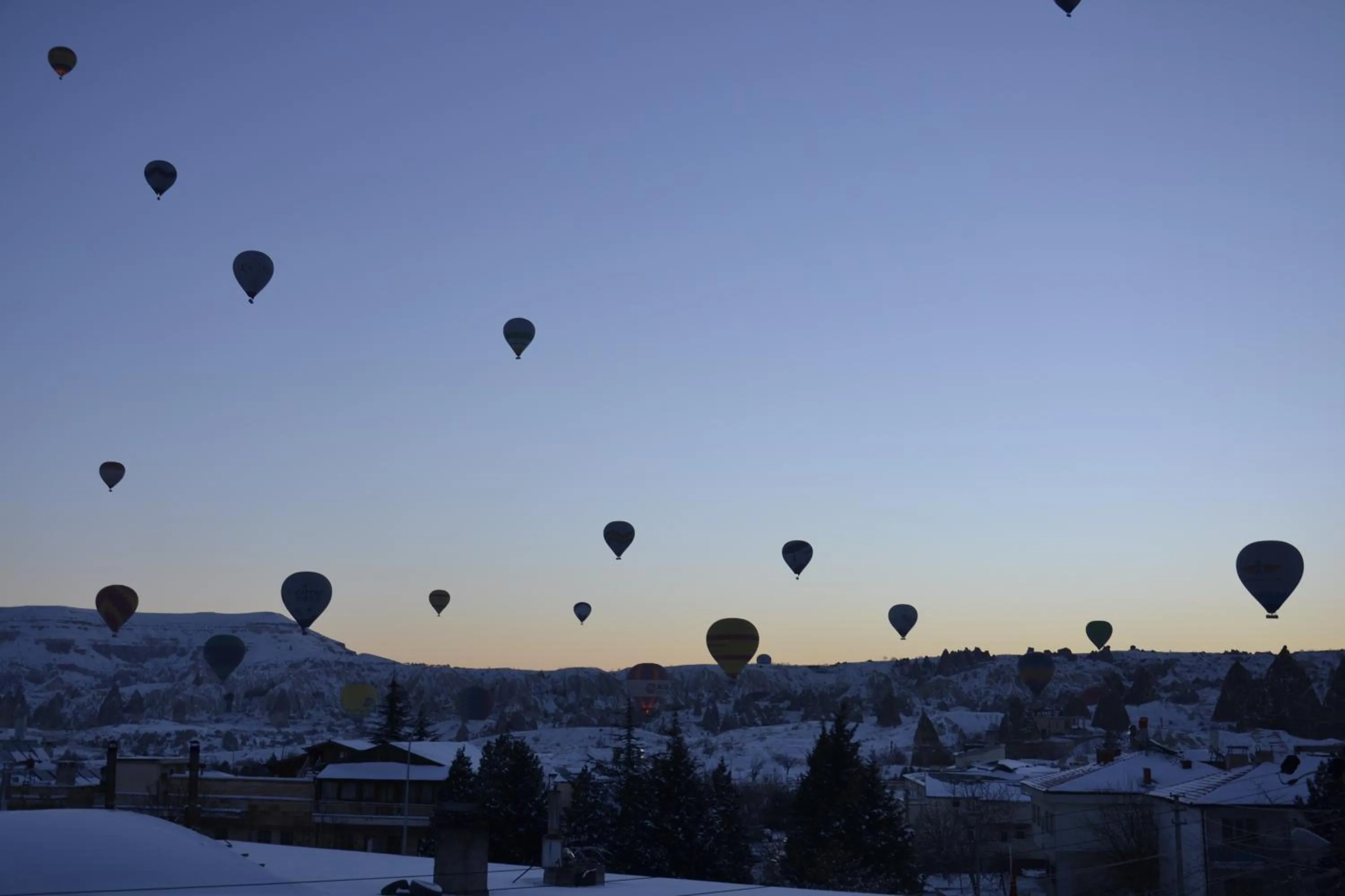 Natural landscape in ShoeString Stone House