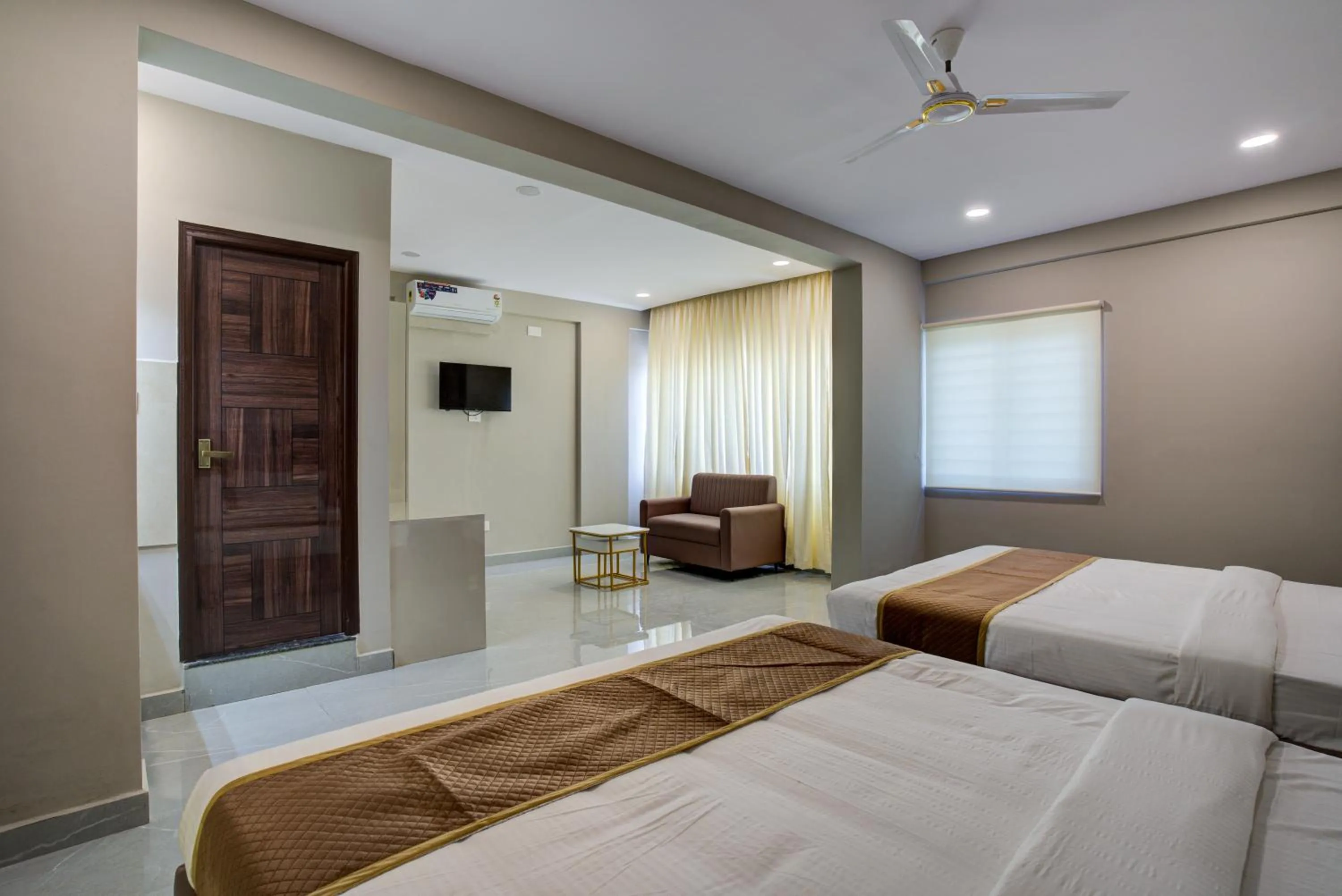 Photo of the whole room, Bed in Hotel Well Suites Near Electronic City 400 Mtr