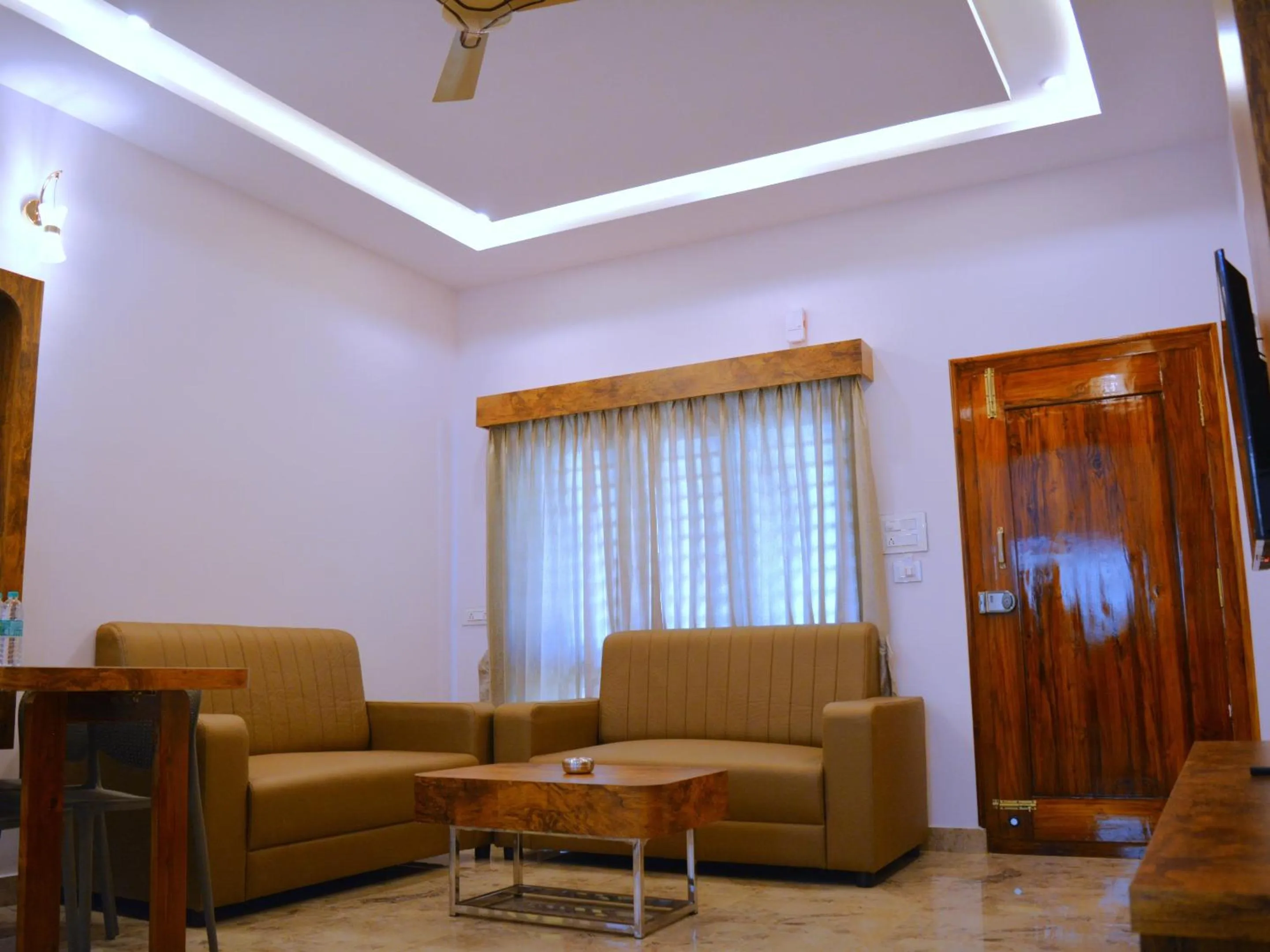 Seating area in City Service Apartment