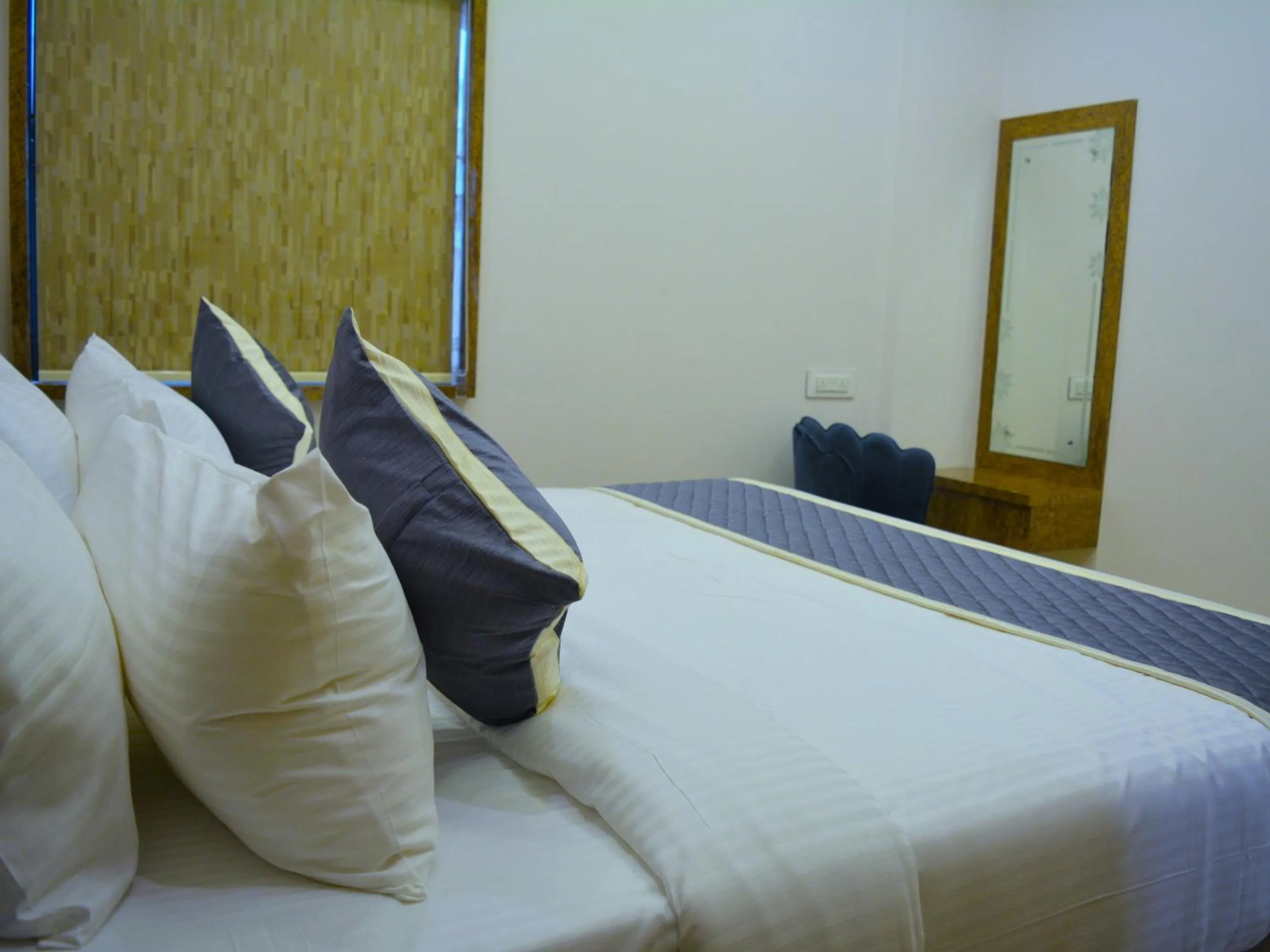 Bed in City Service Apartment