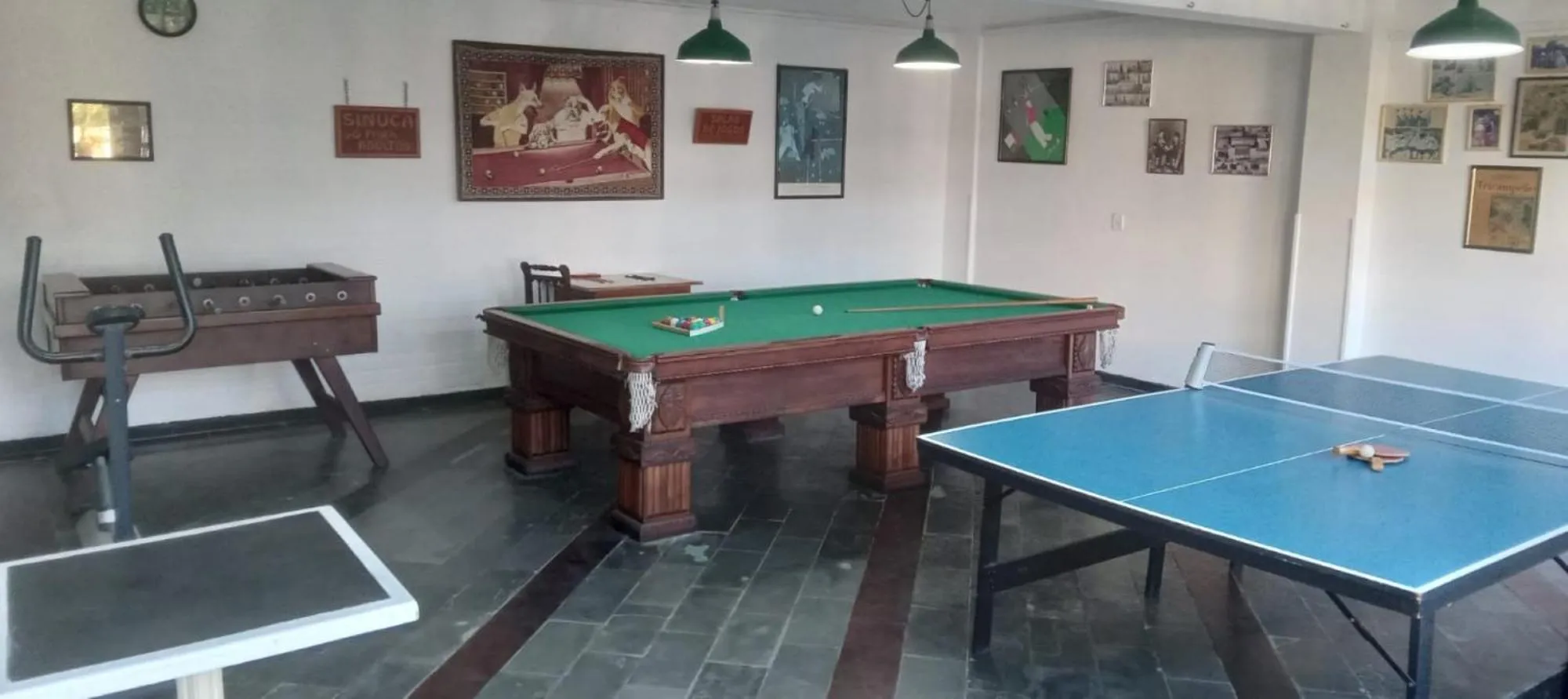 Game Room in Atlântico Hotel