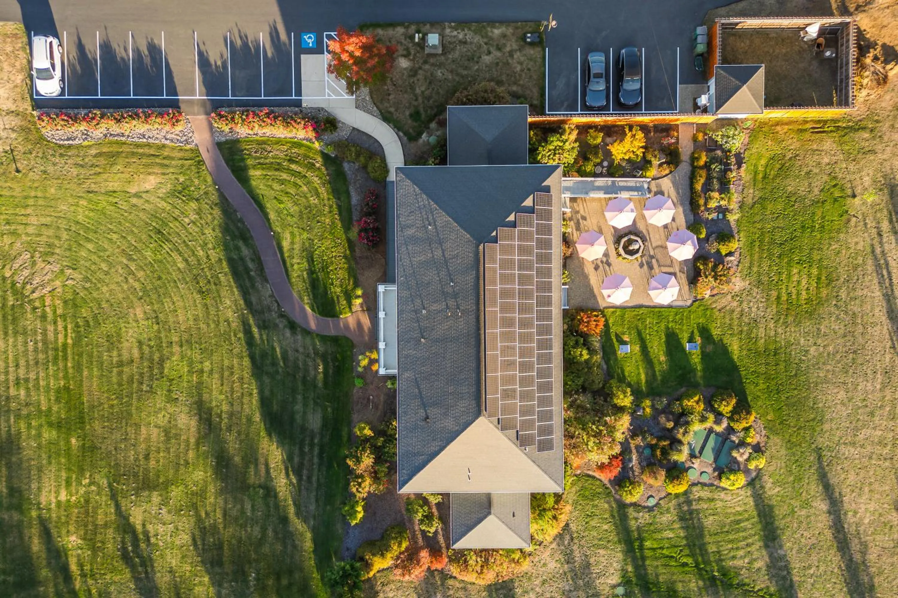 Bird's eye view in La Bastide Bed and Breakfast