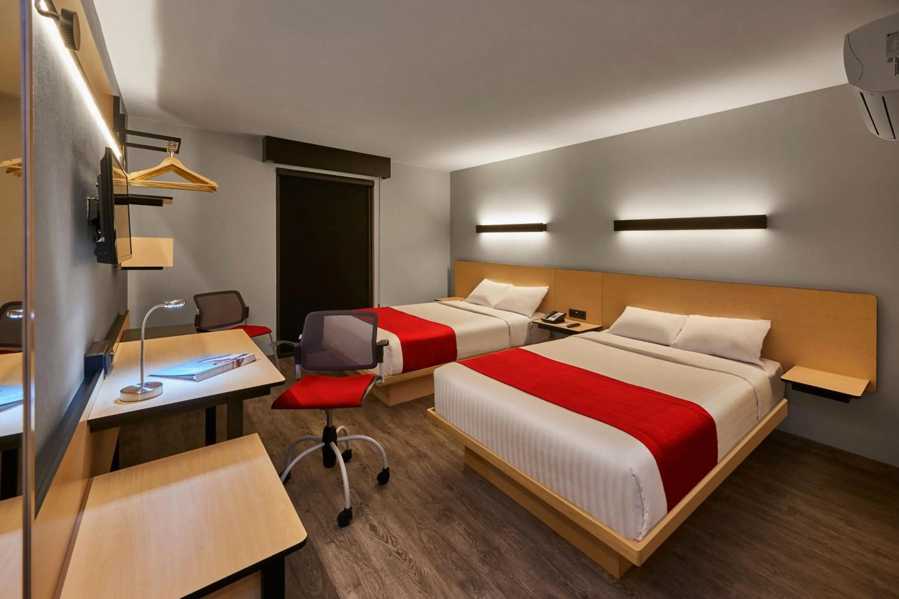Bedroom, Bed in City Express Plus by Marriott Guadalajara Palomar