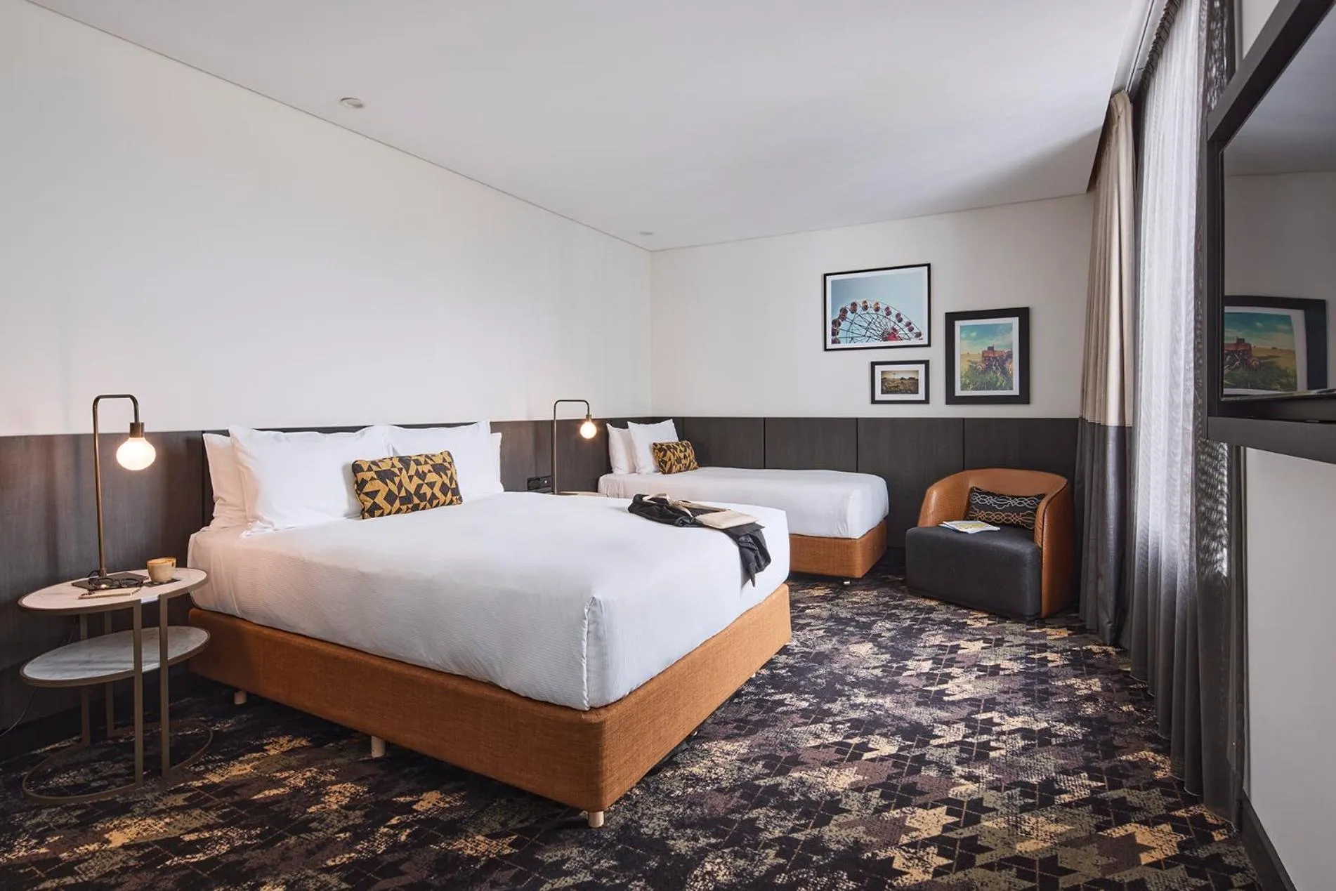 Bedroom, Bed in Rydges Fortitude Valley