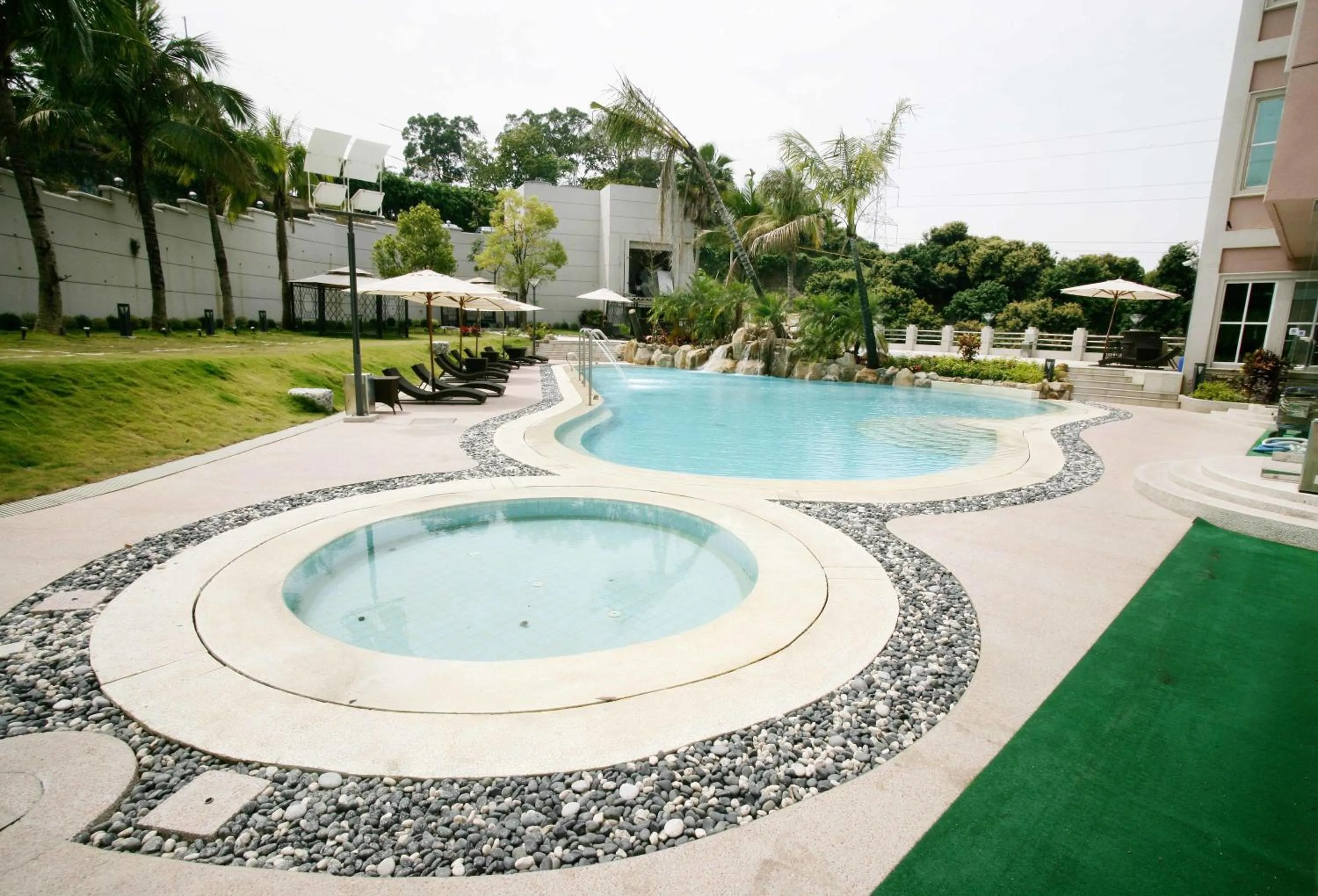 Swimming pool in Le Beau Max Resort
