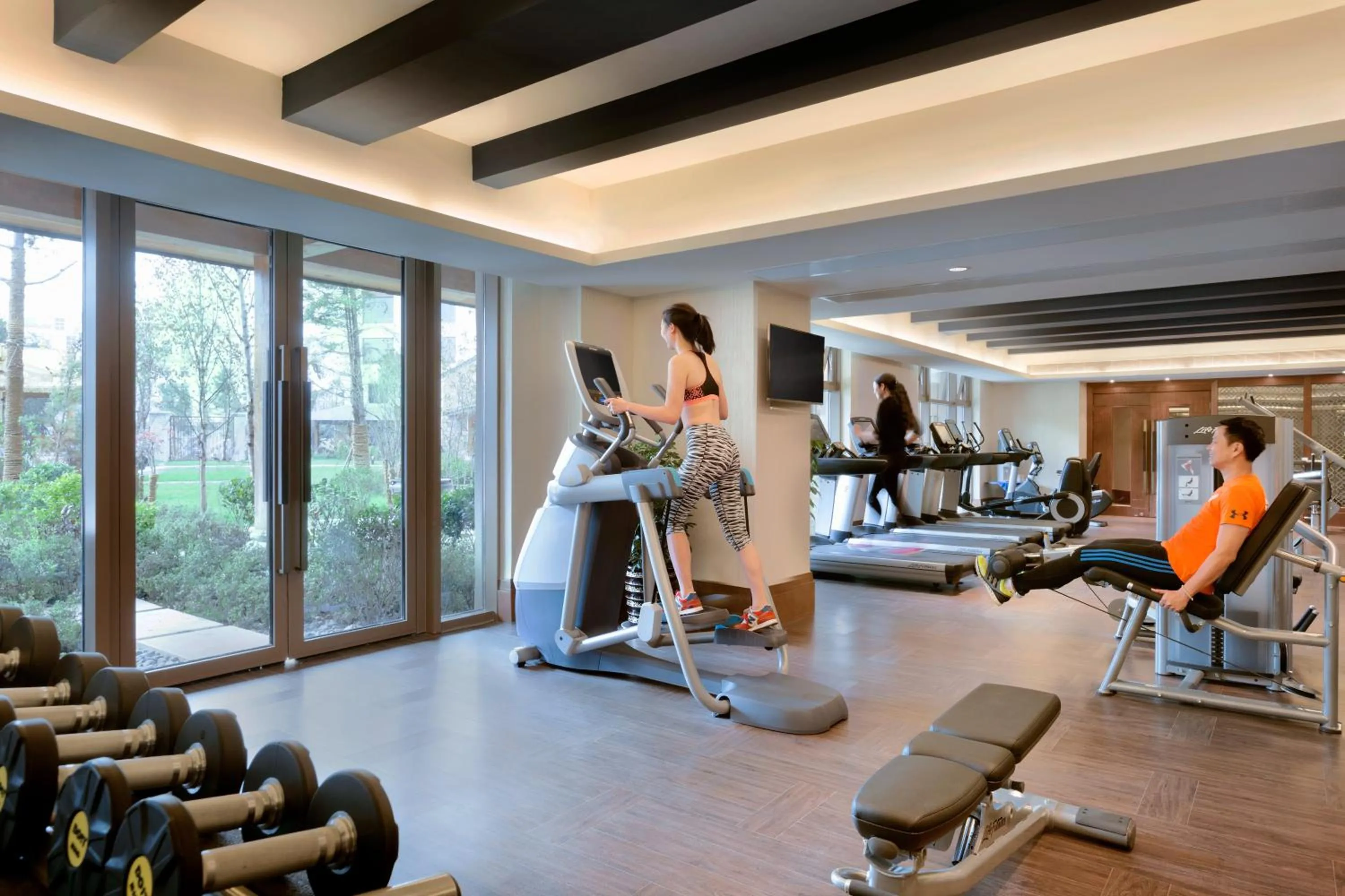 Fitness centre/facilities in Shangri-La Resort Shangri-La