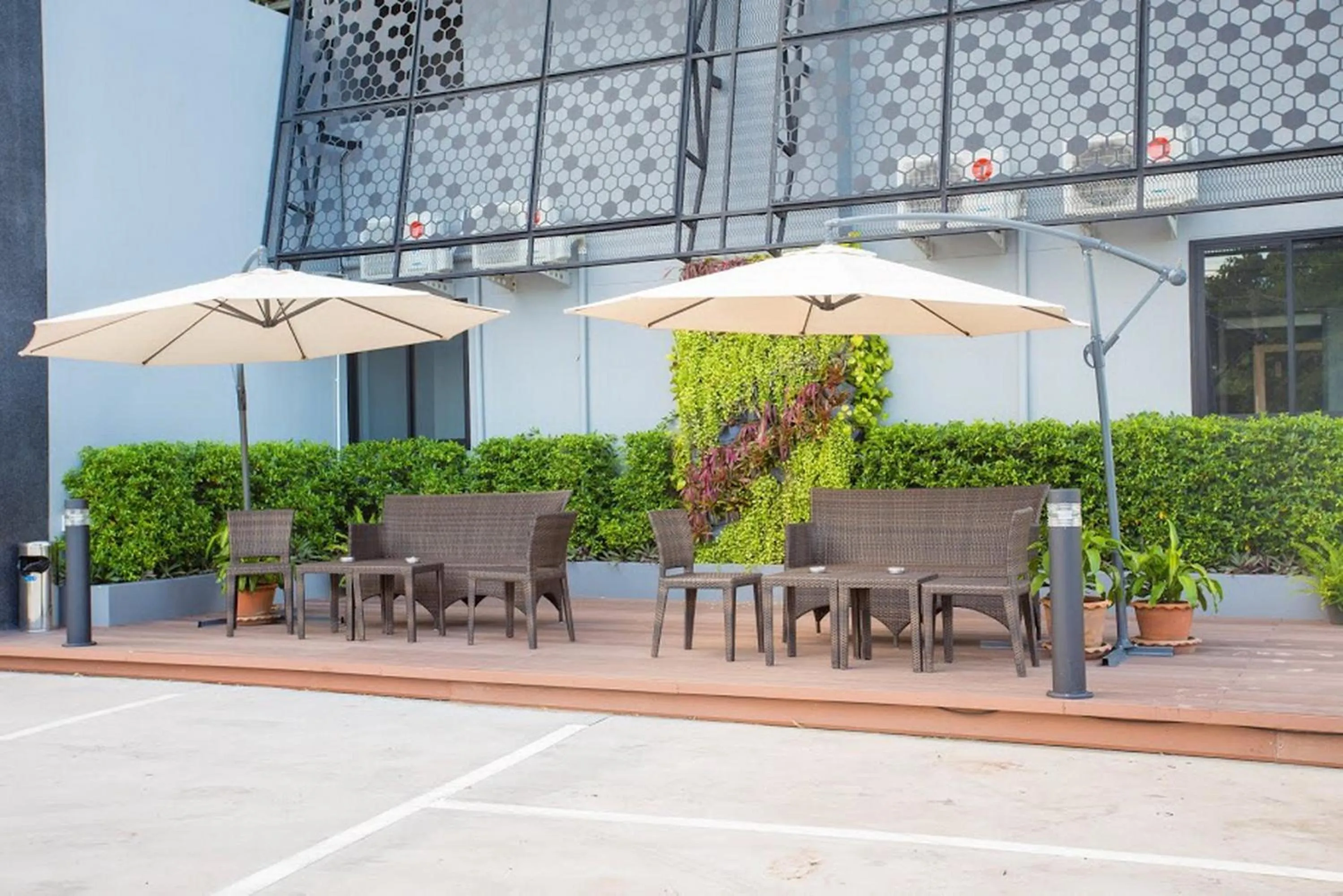 Patio in Kesorn Boutique Hotel