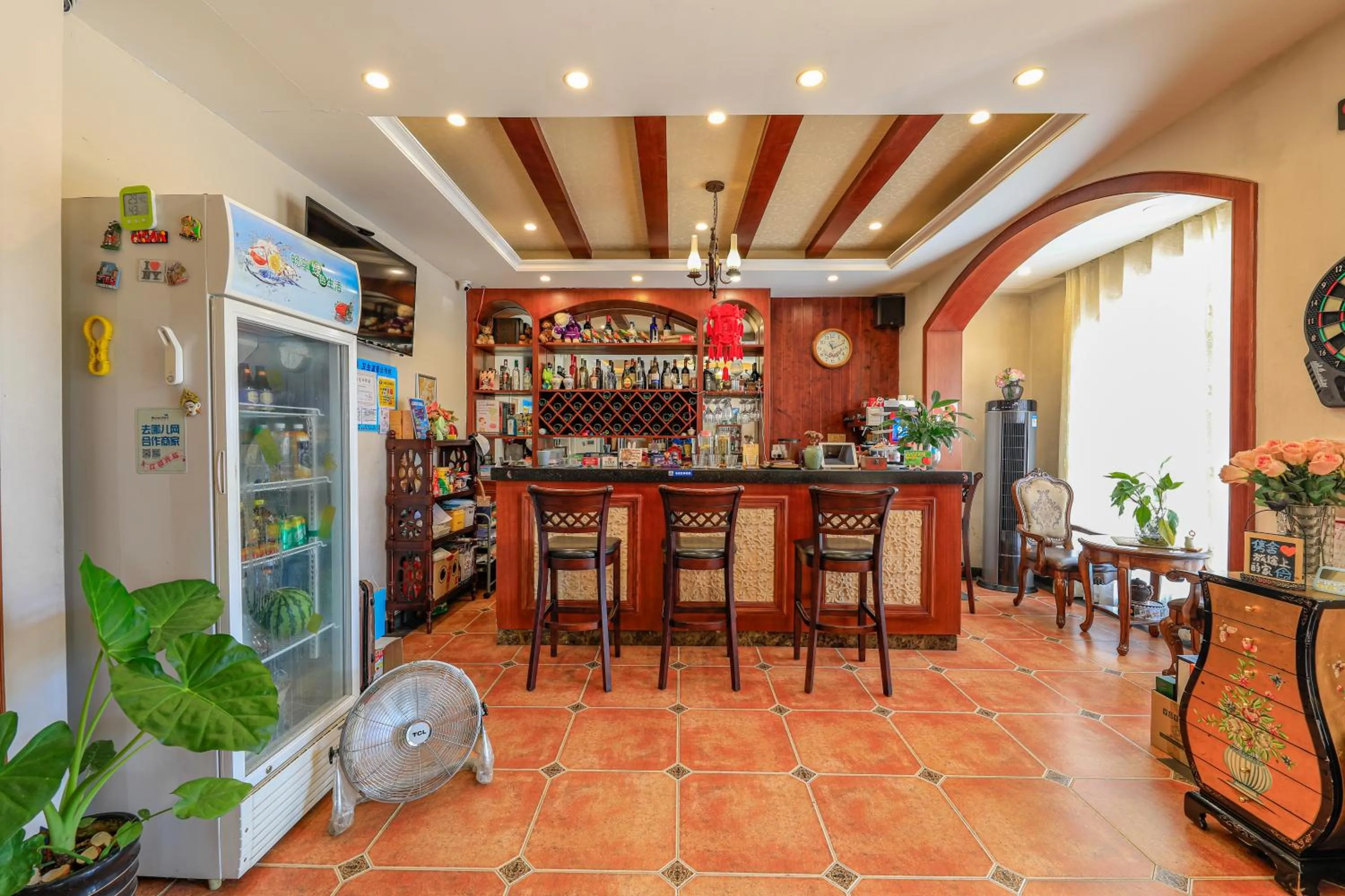 Lobby or reception in Junshe Boutique Guest House-Complementary pick up servie for a 3-night stay in a deluxe room