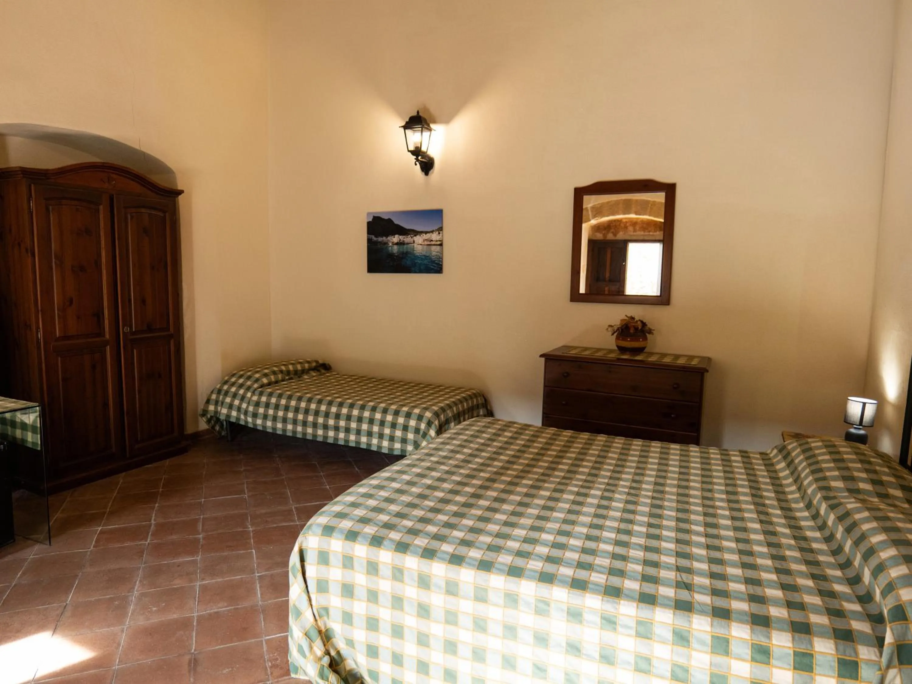 Bed in Agriturismo Baglio Fontana